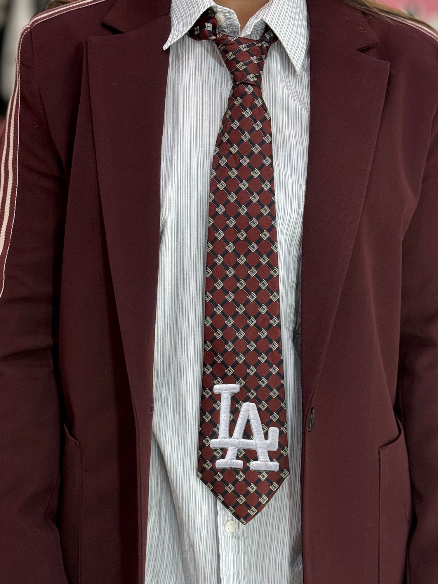 Cravatta vintage “LA” LIP