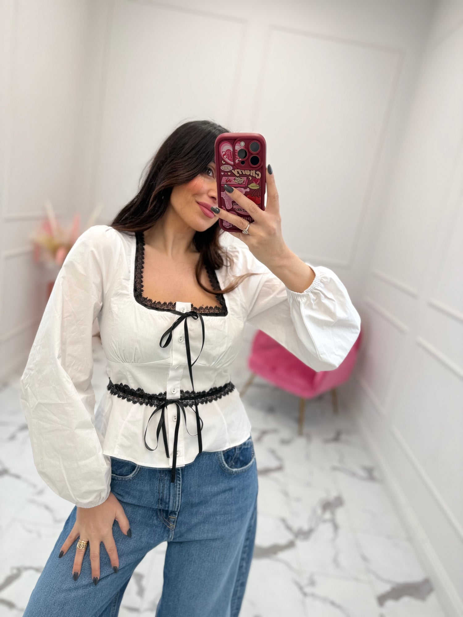Camicia “Coquette” GLAMOROUS
