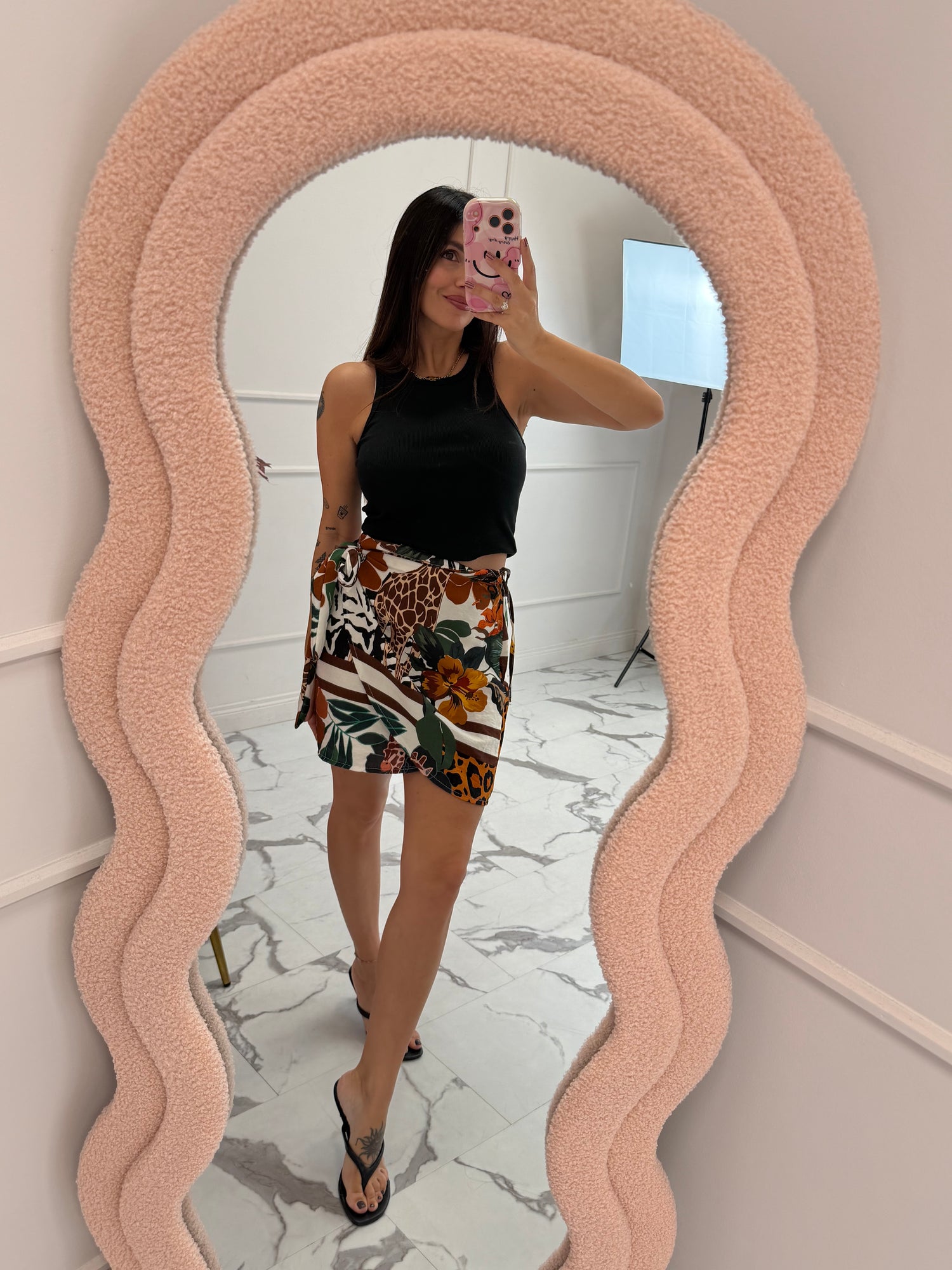 Set Gonna pareo + Top “Safari” LIP