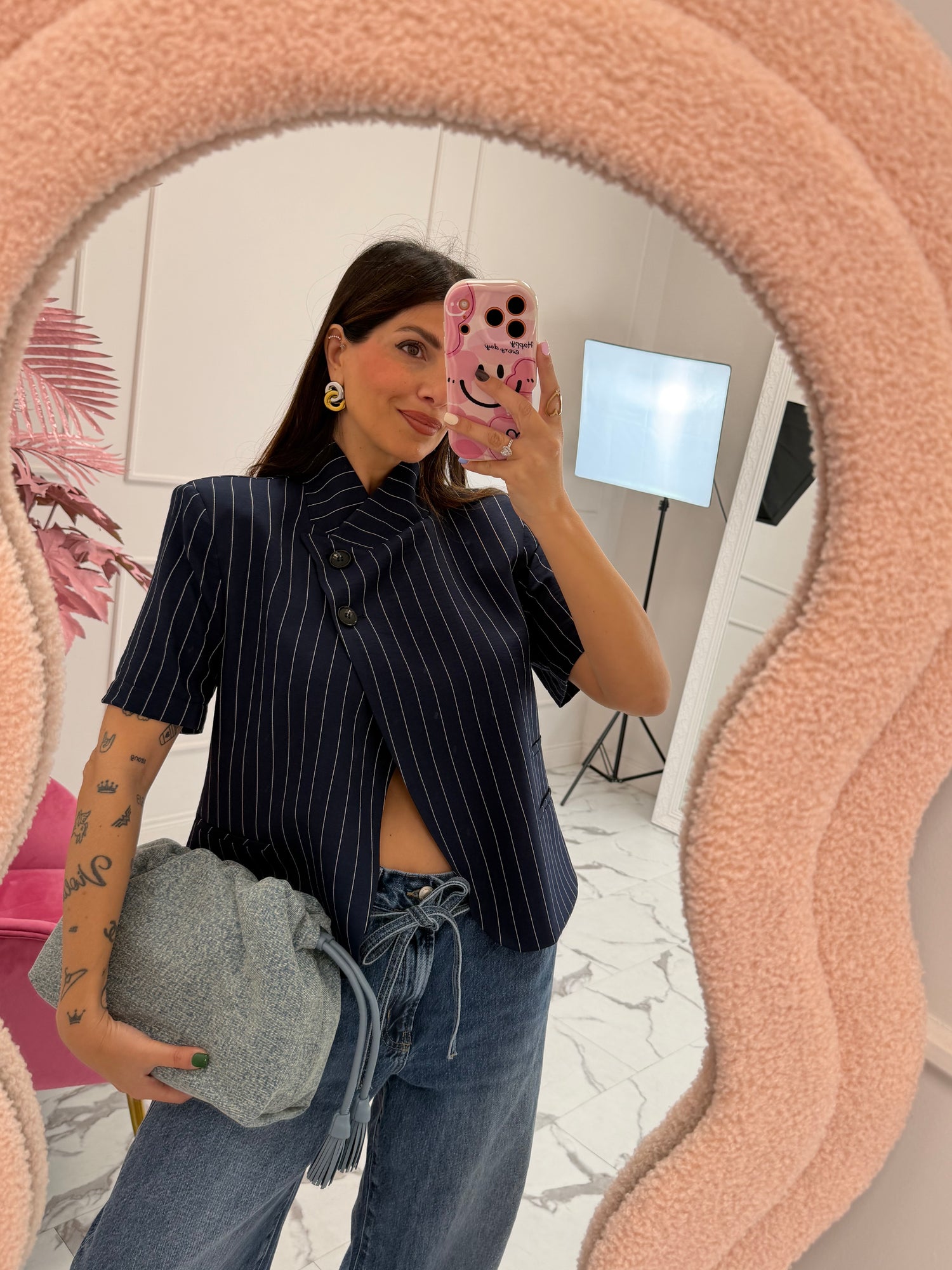 Borsa “Tassel Small Denim” VICOLO