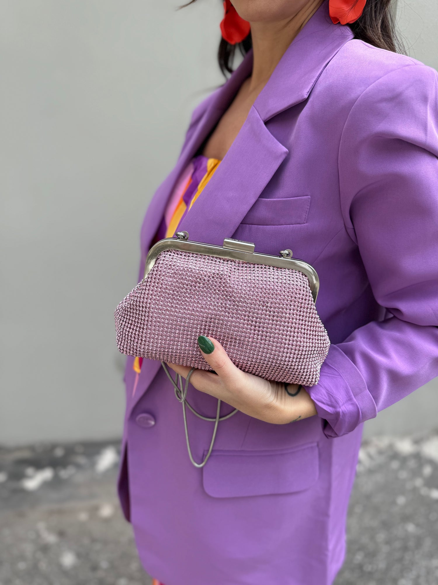 Pochette strass “Marcle” MARC ELLIS