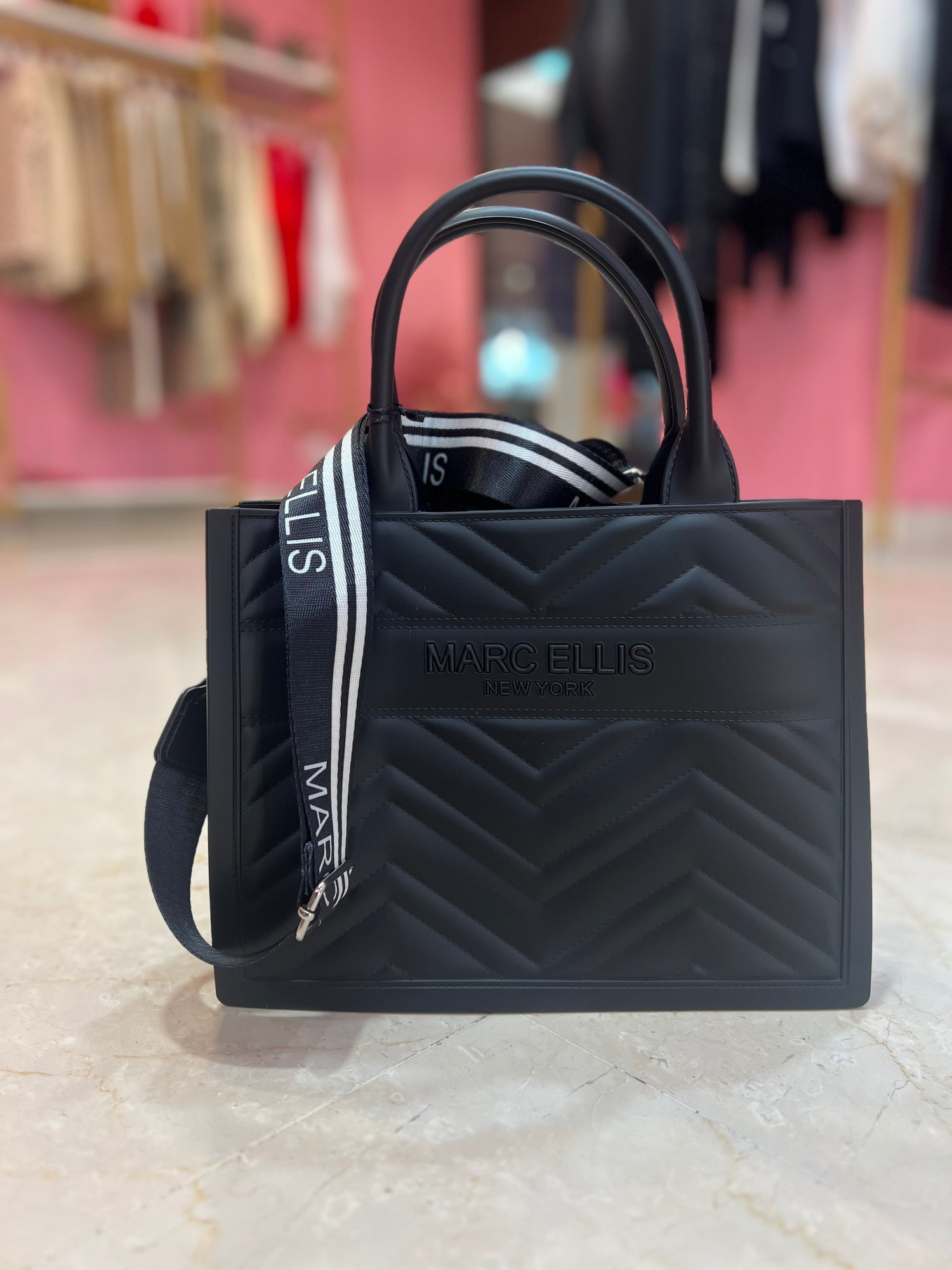 Borsa “Flat buby wave M” MARC ELLIS