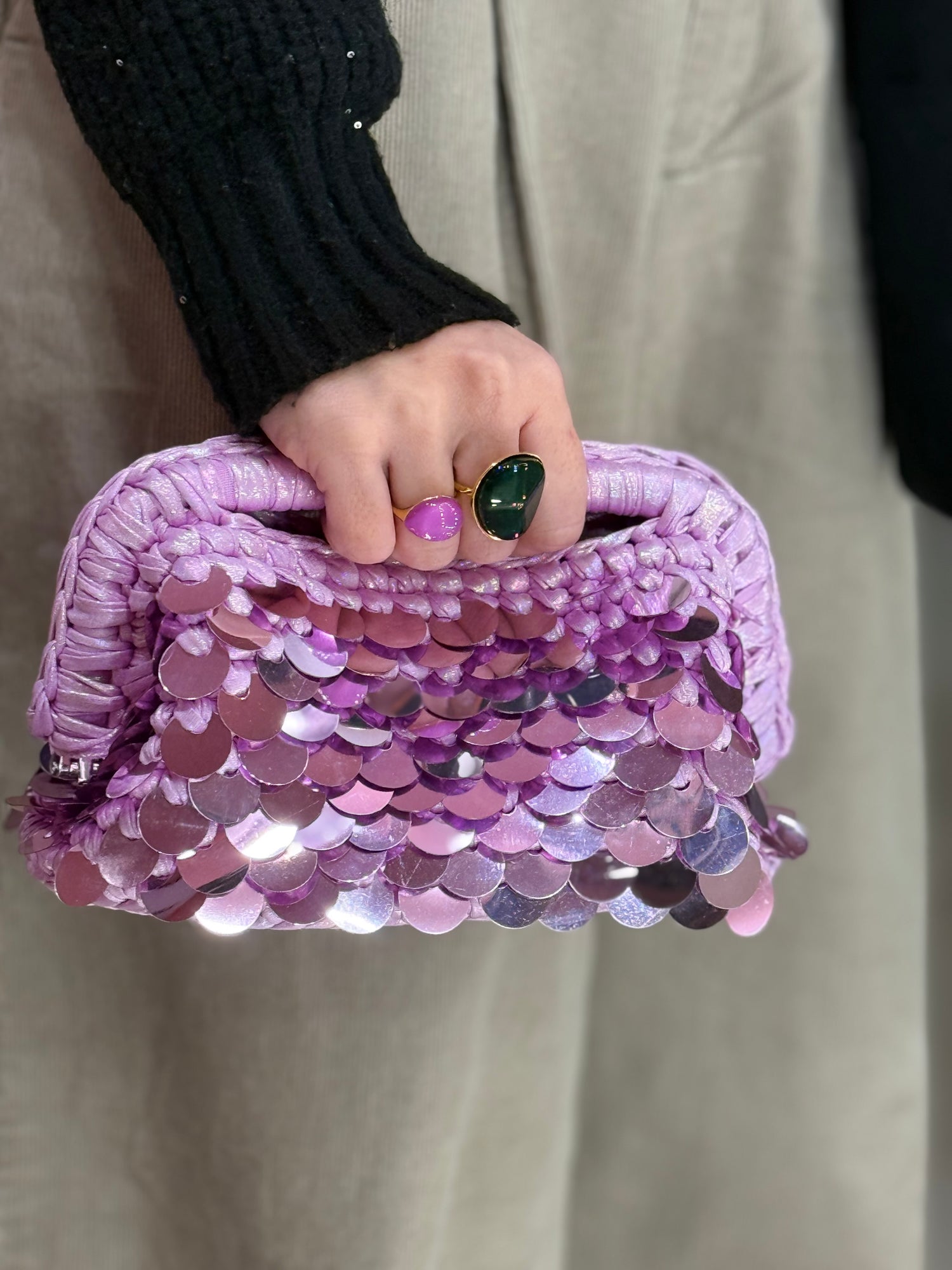 Pochette Handmade “Scintilla” LIP