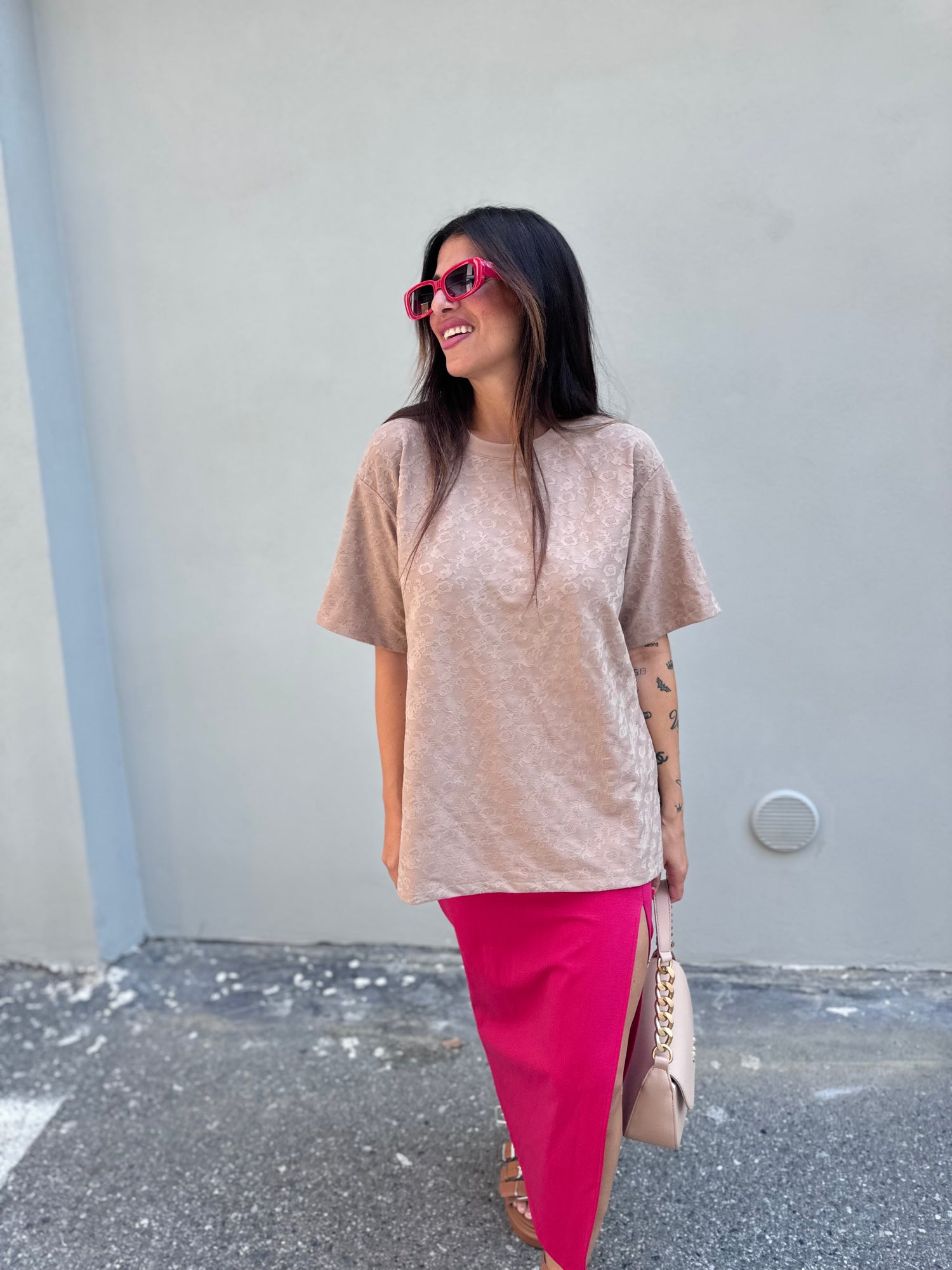 T-shirt over “Alissa” LUMINA