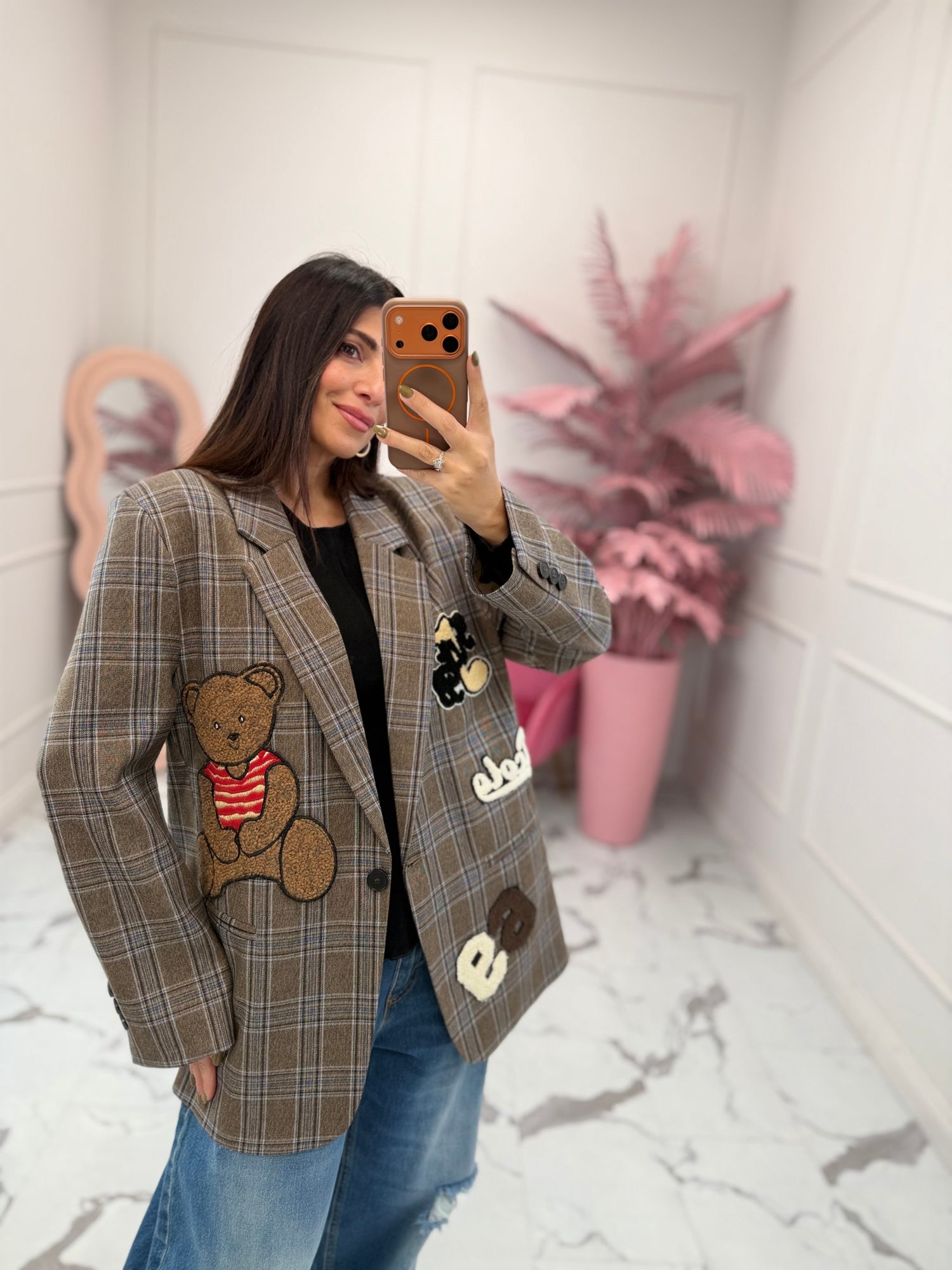 Blazer over “Teddy Patch” VICOLO