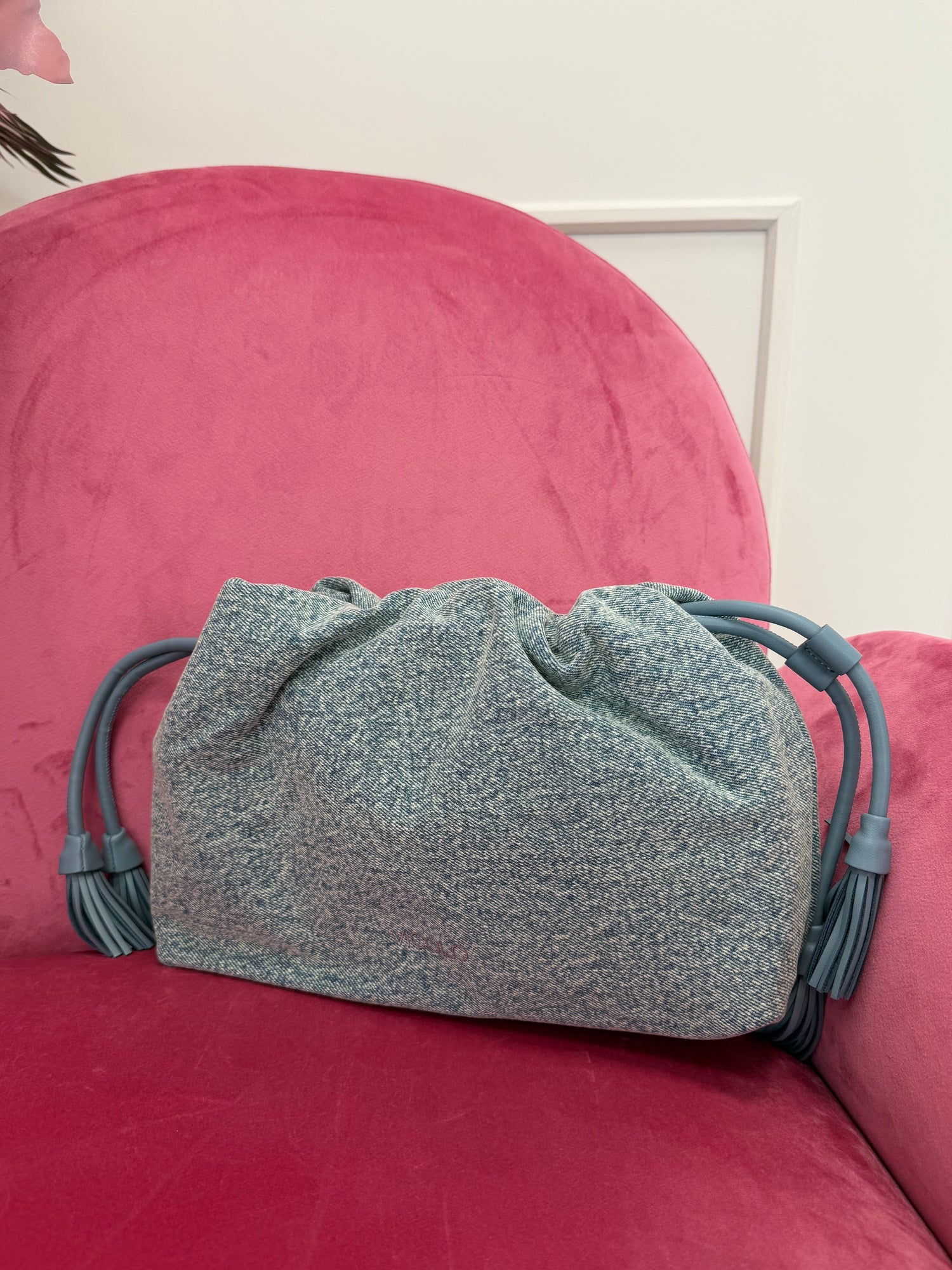 Borsa “Tassel Small Denim” VICOLO