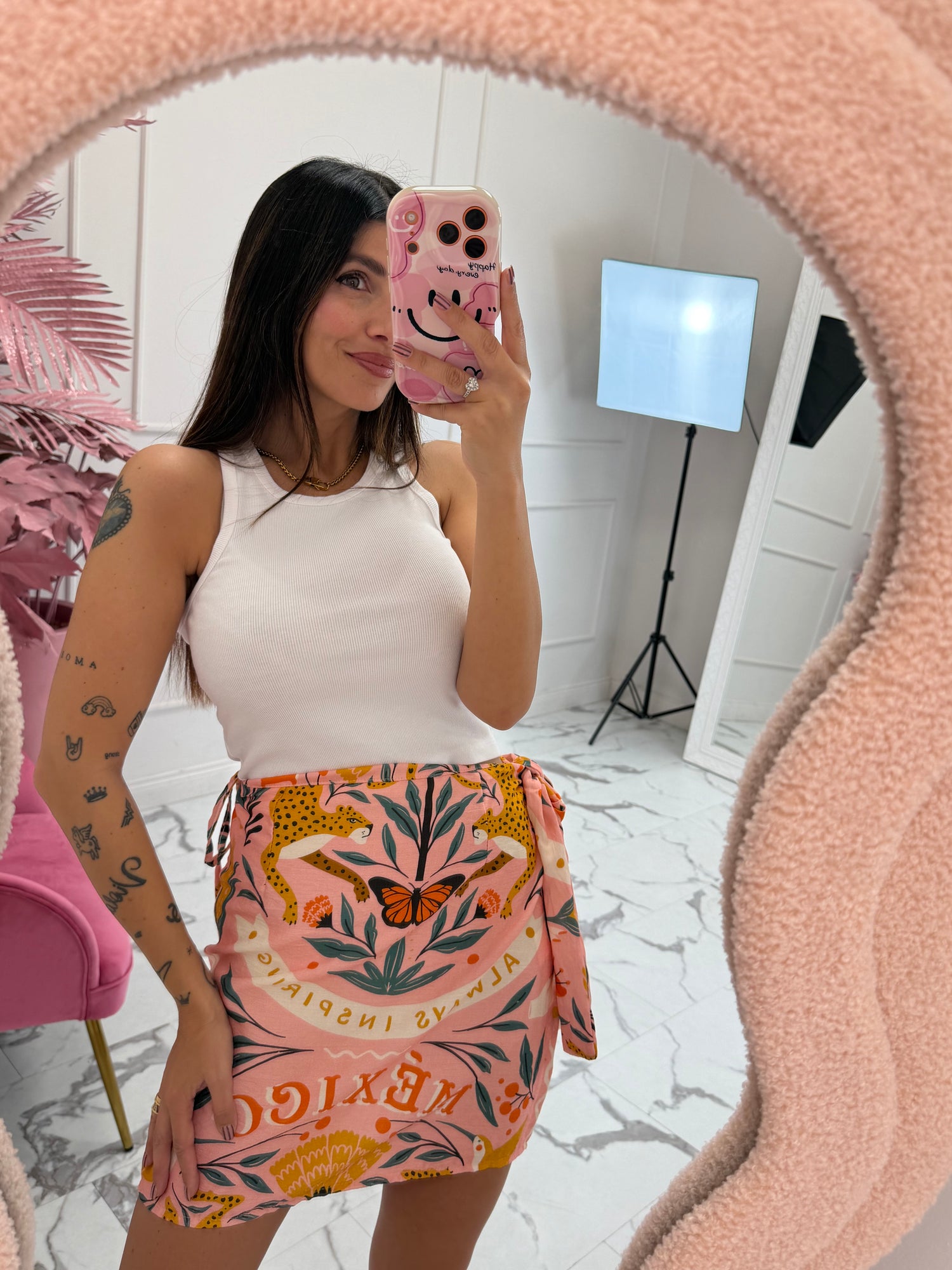 Set Gonna pareo + Top “Mexico” LIP