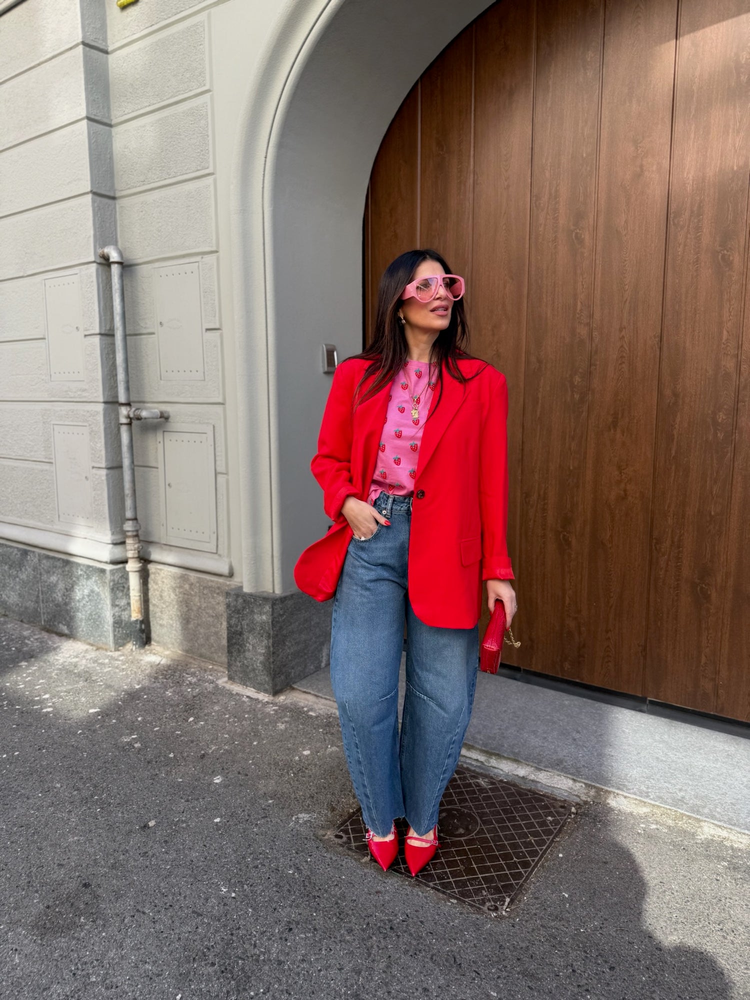 Blazer over “Milian” ONLY