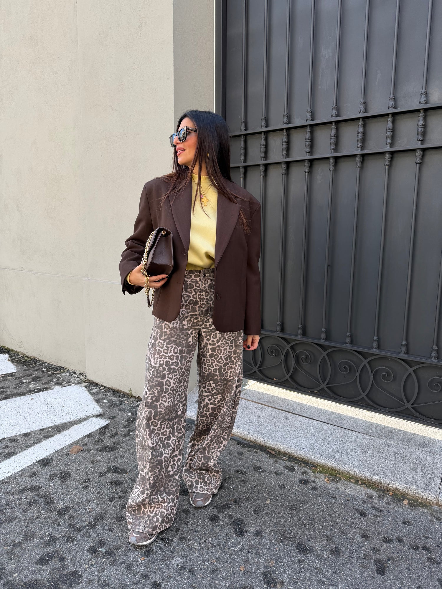 Jeans Balloon “Leopard” MONIQUE