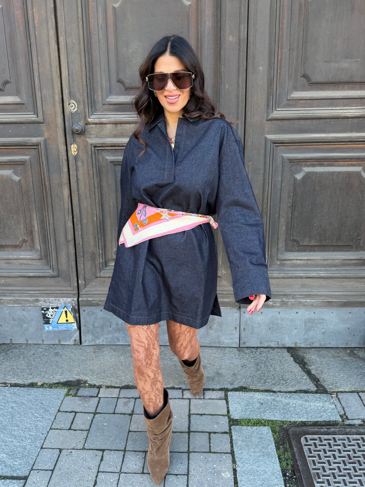 Abito “Denim lover” GLAMOROUS