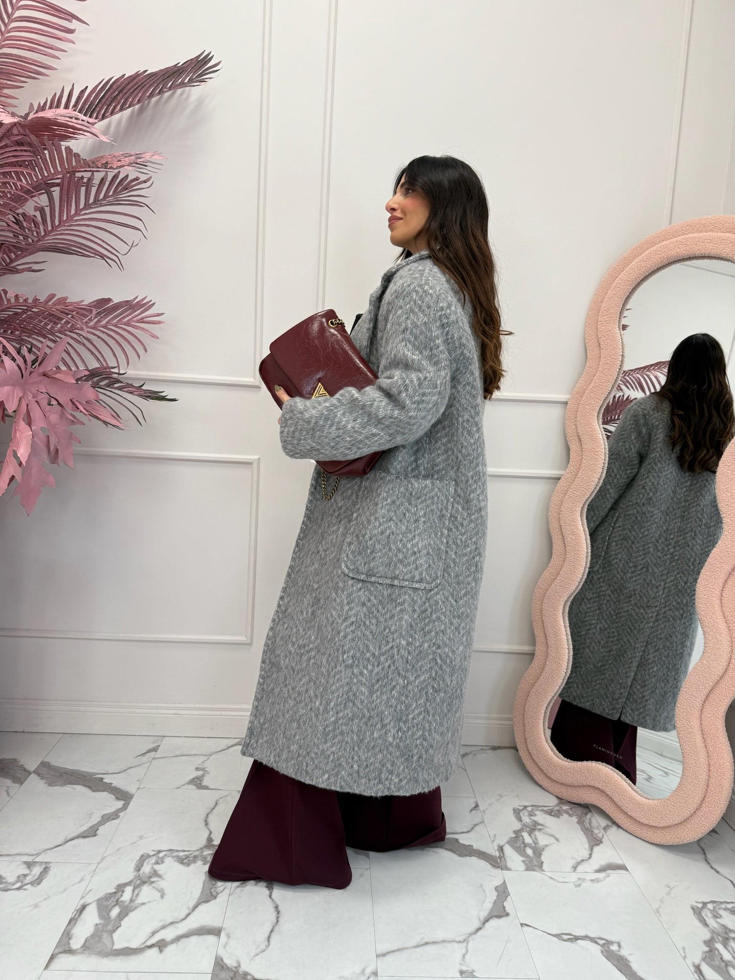 Cappotto lungo “Olivia” GLAMORUS