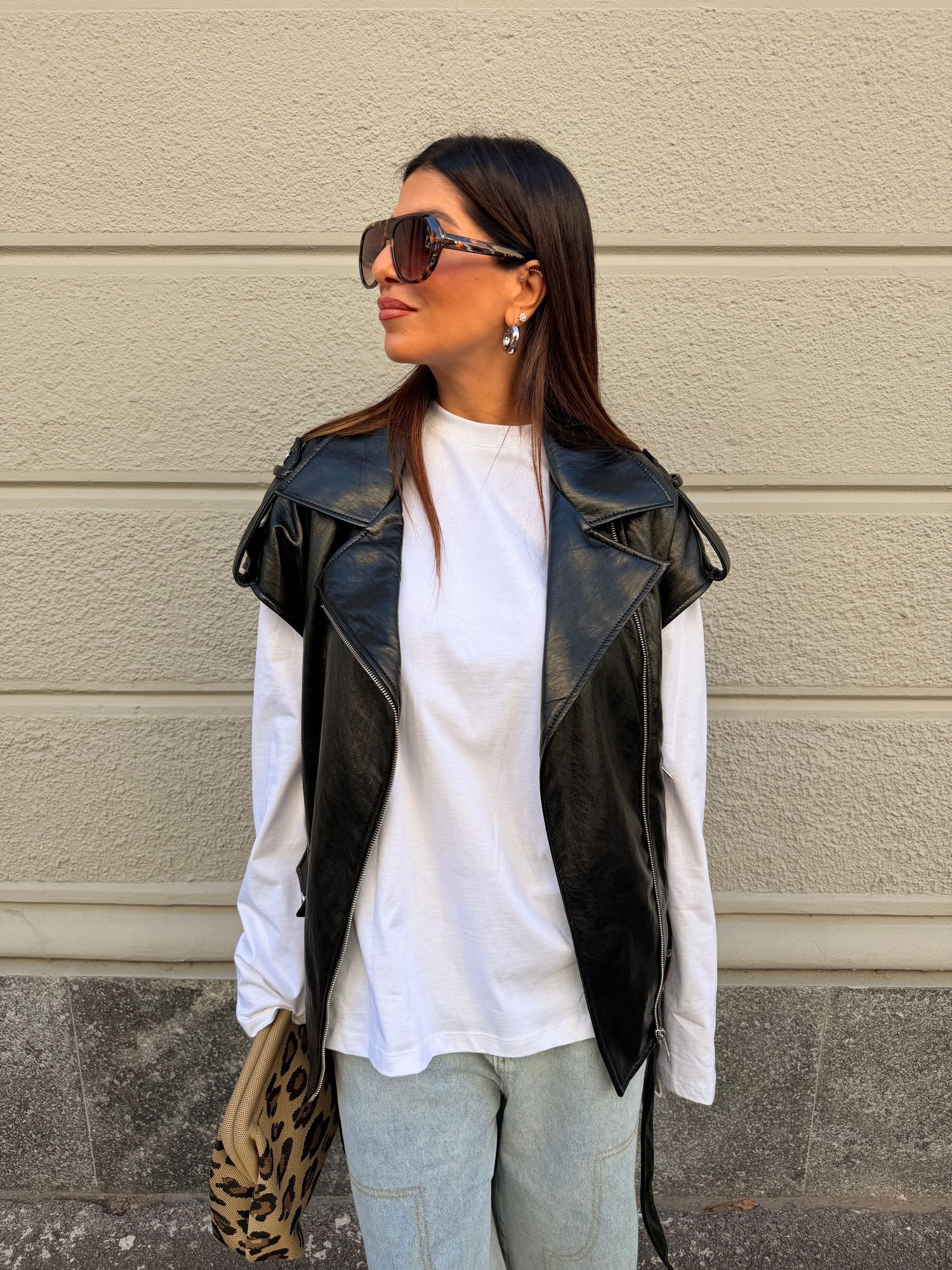 Gilet over ecopelle HAVEONE