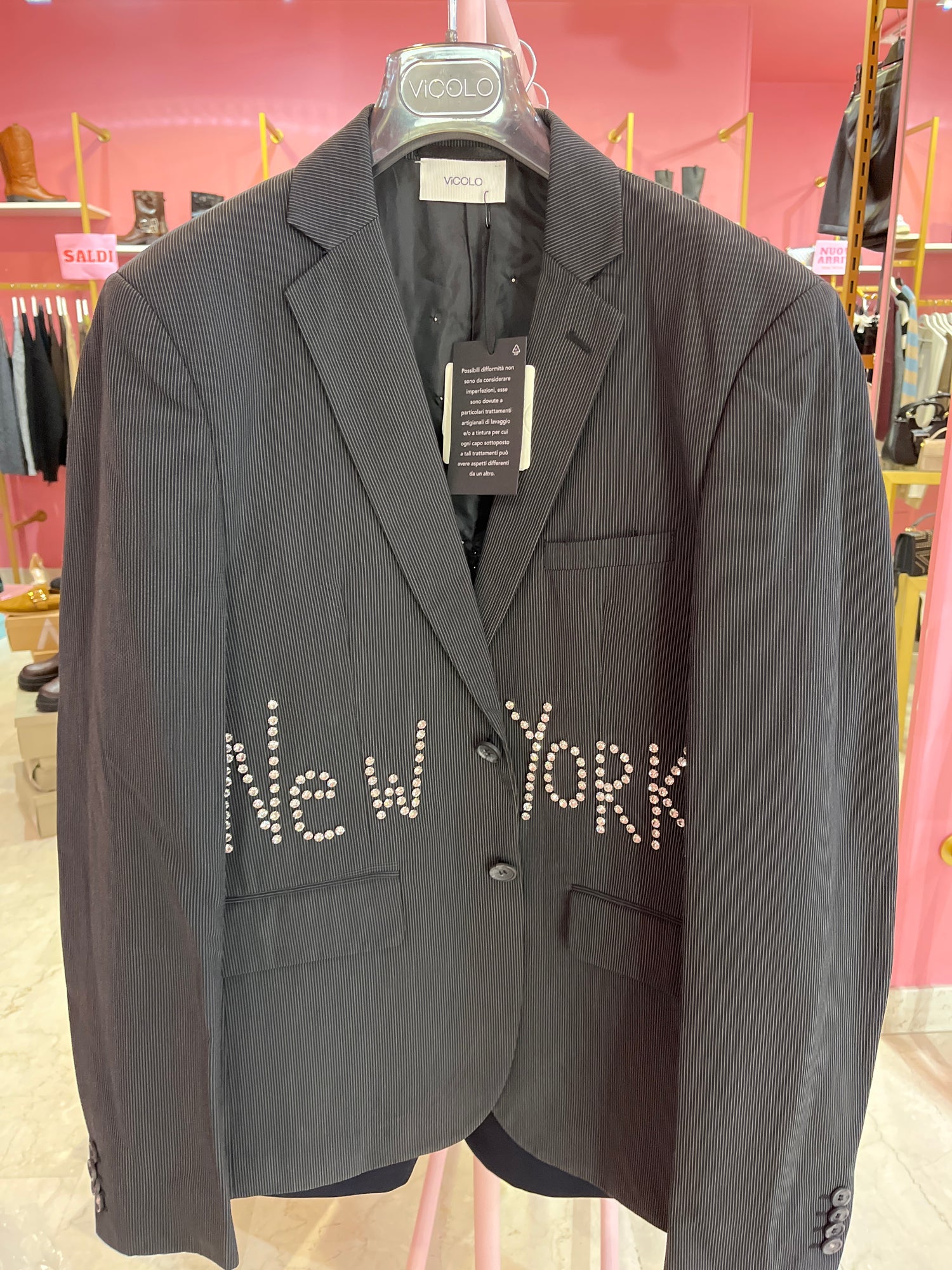 Blazer vintage “New York” VICOLO