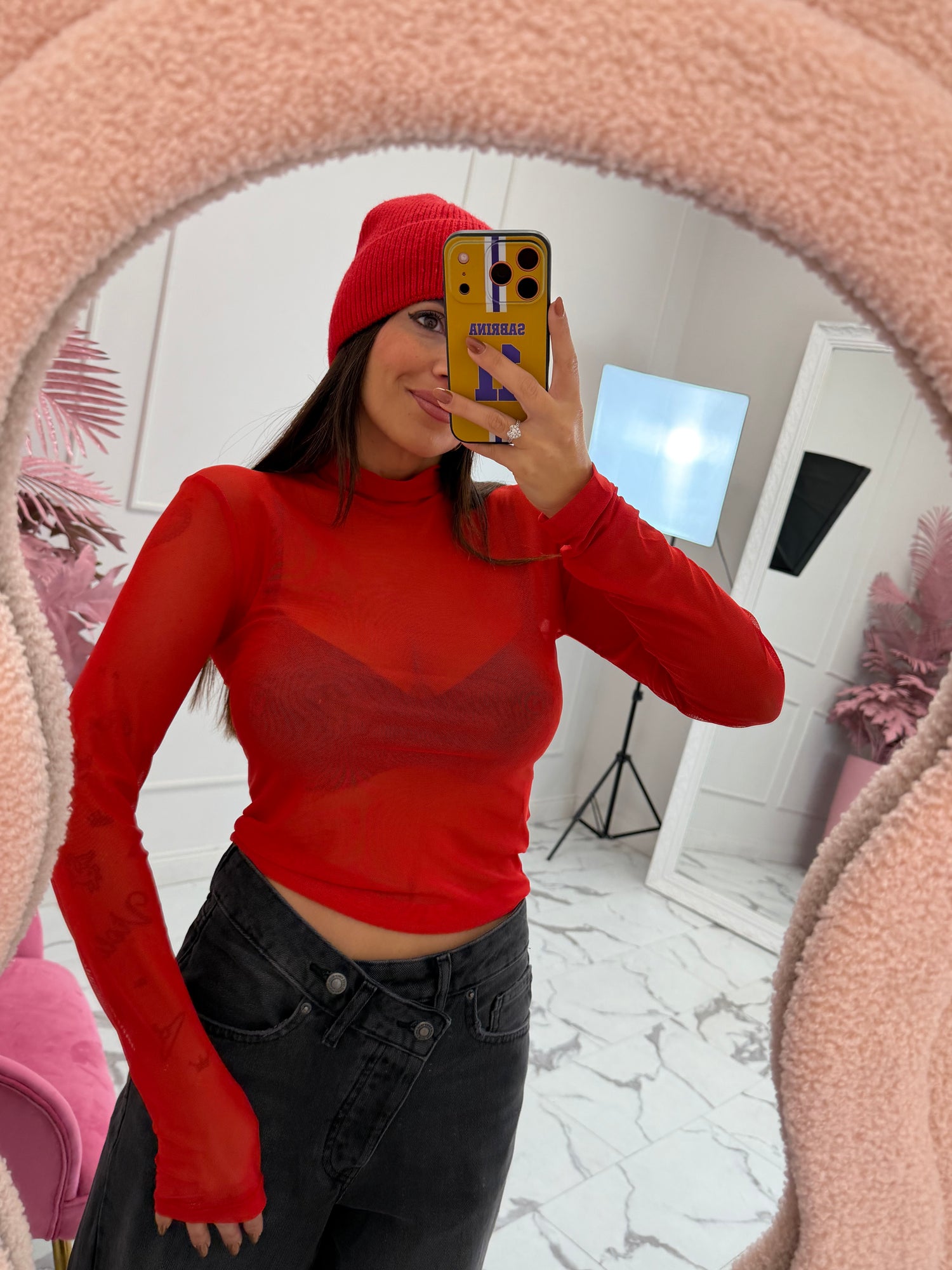 Maglia tulle “Karol” LUMINA