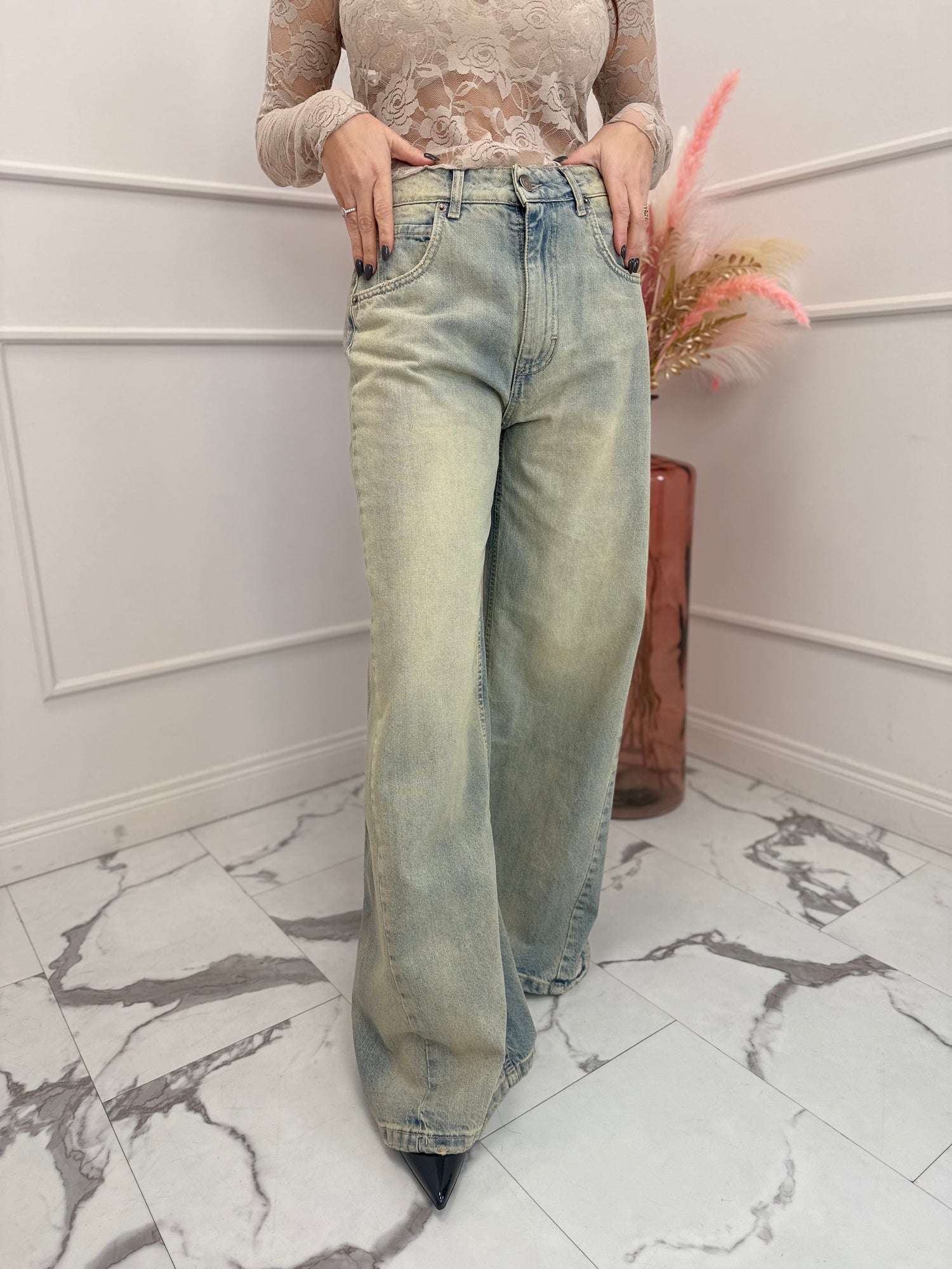 Jeans palazzo “Nathalie” VICOLO