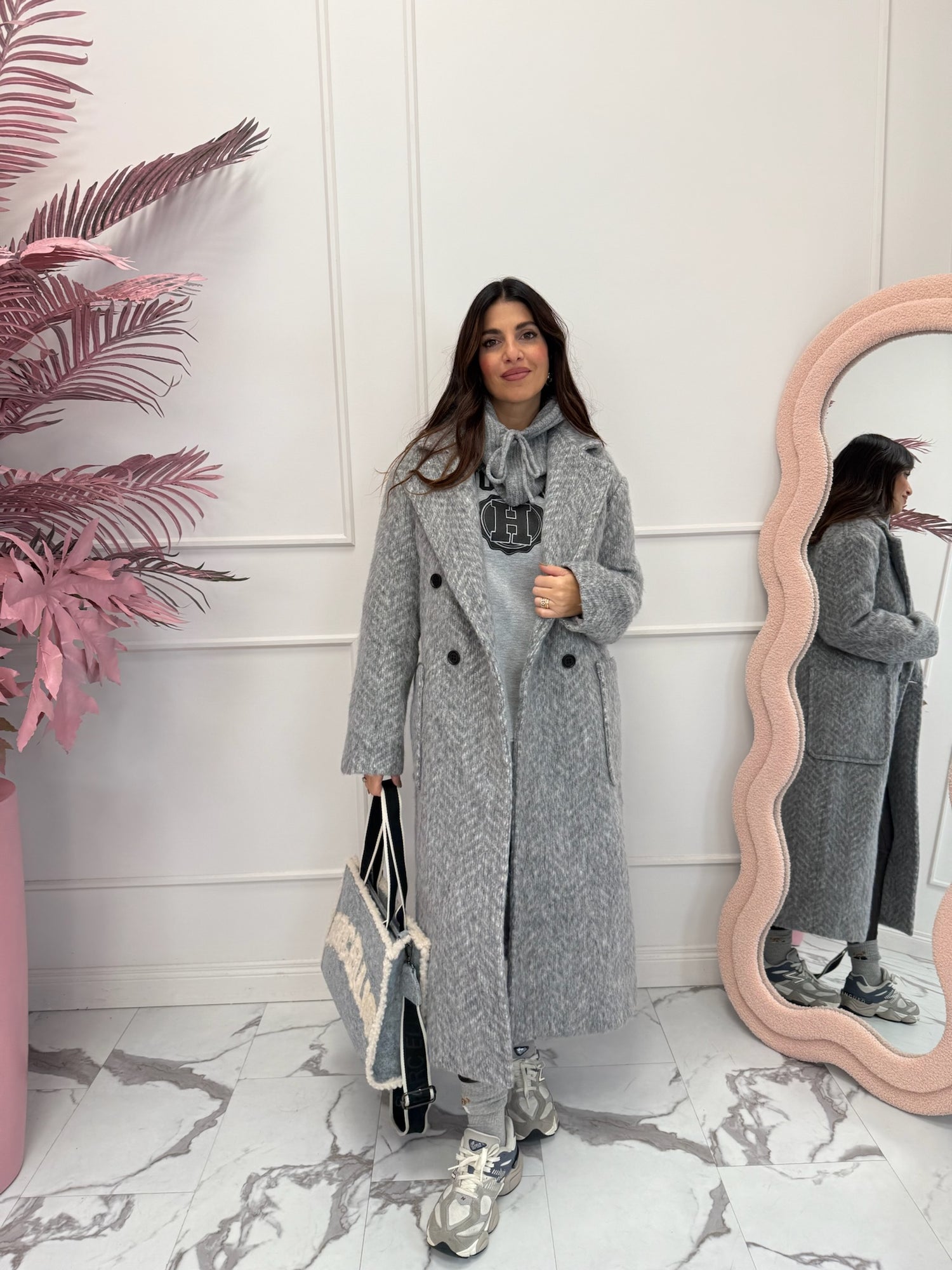 Cappotto lungo “Olivia” GLAMORUS