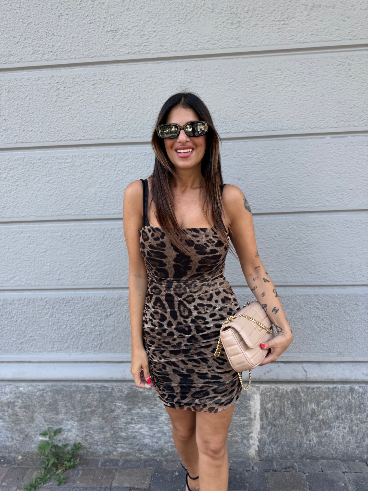 Abito mini Leopard LUMINA