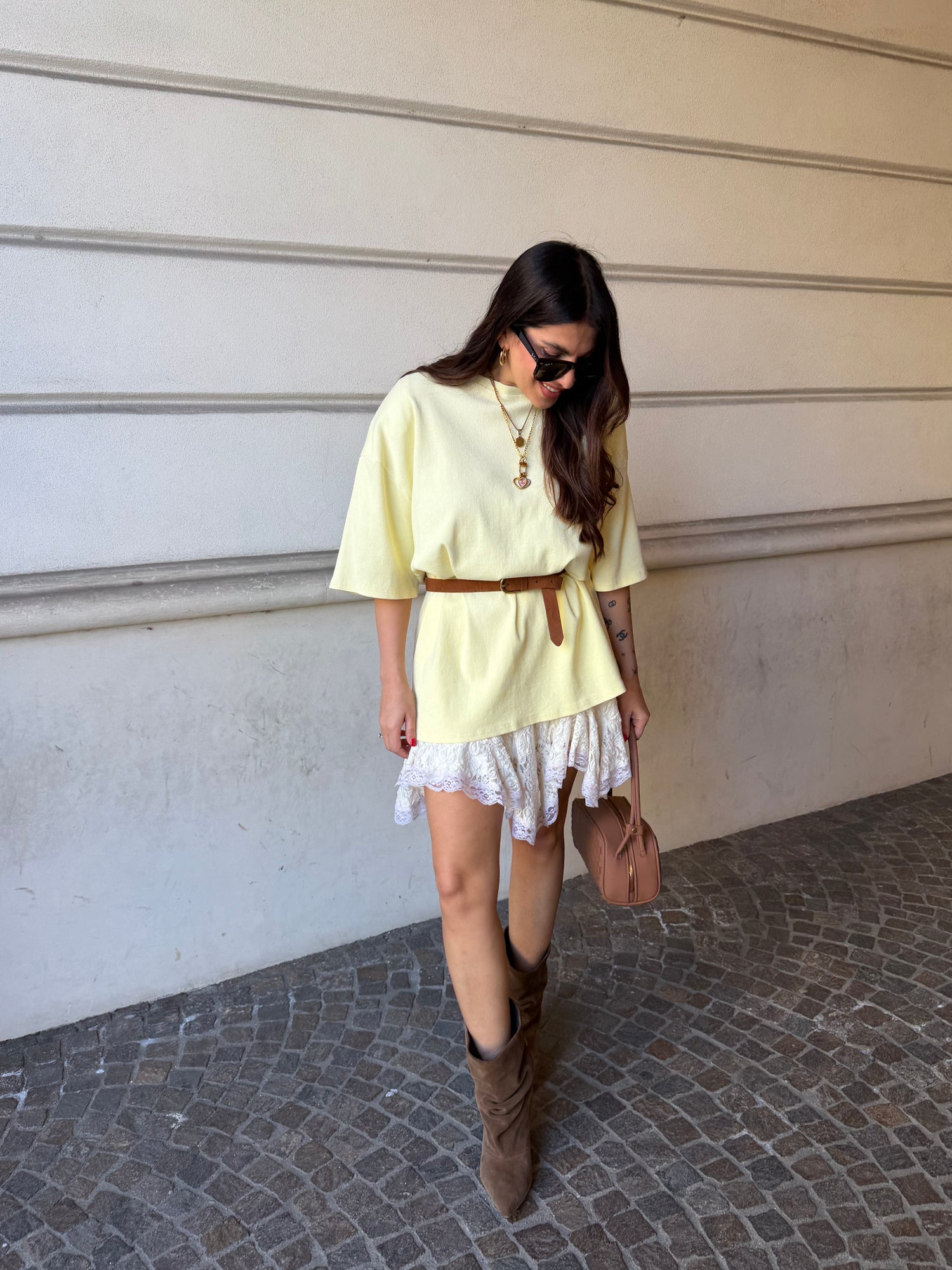 Gonna volants pizzo HAVE ONE