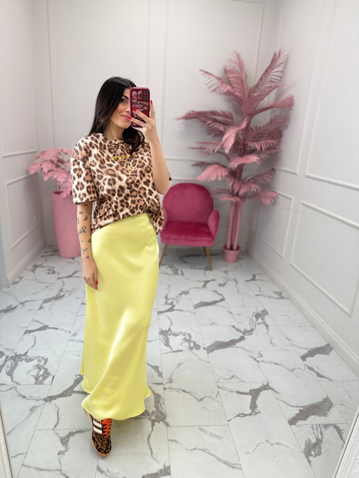 T-shirt Leopard “So cute” LUMINA