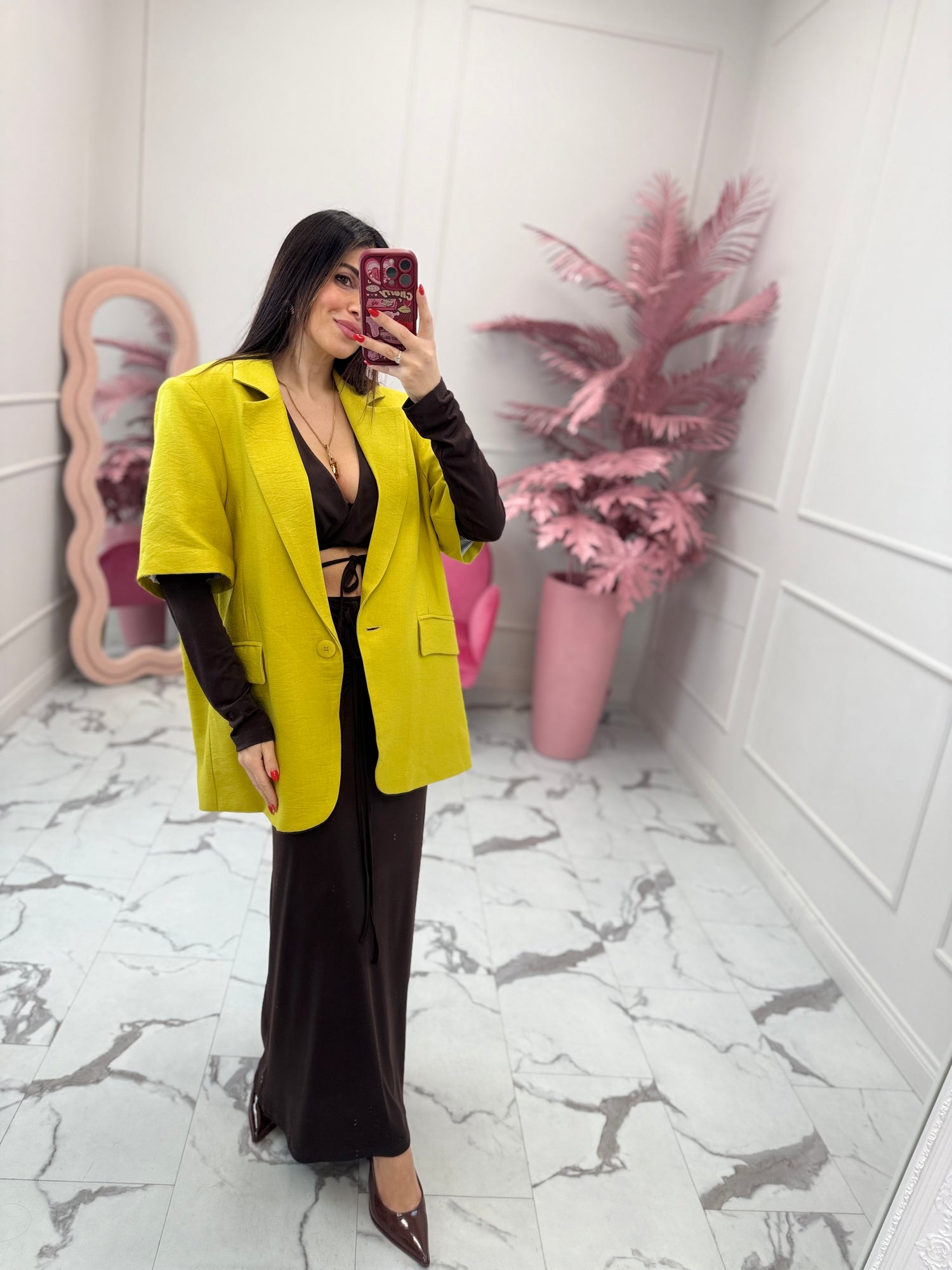 Blazer manica corta LUMINA