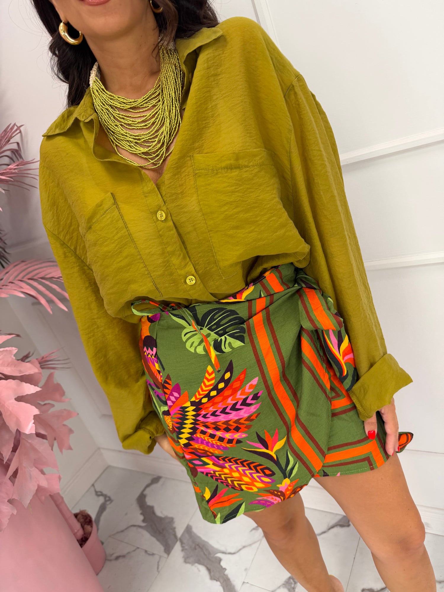 Gonna pareo “Tropical green” LIP