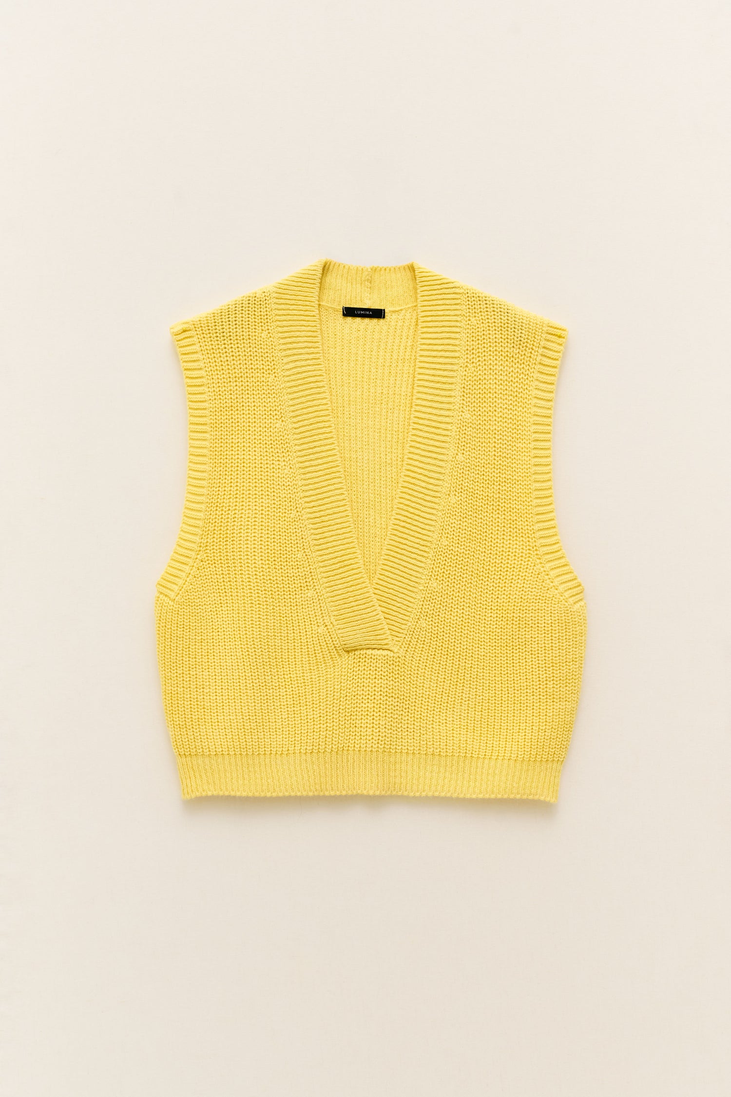 Gilet in maglia “Cara” LUMINA