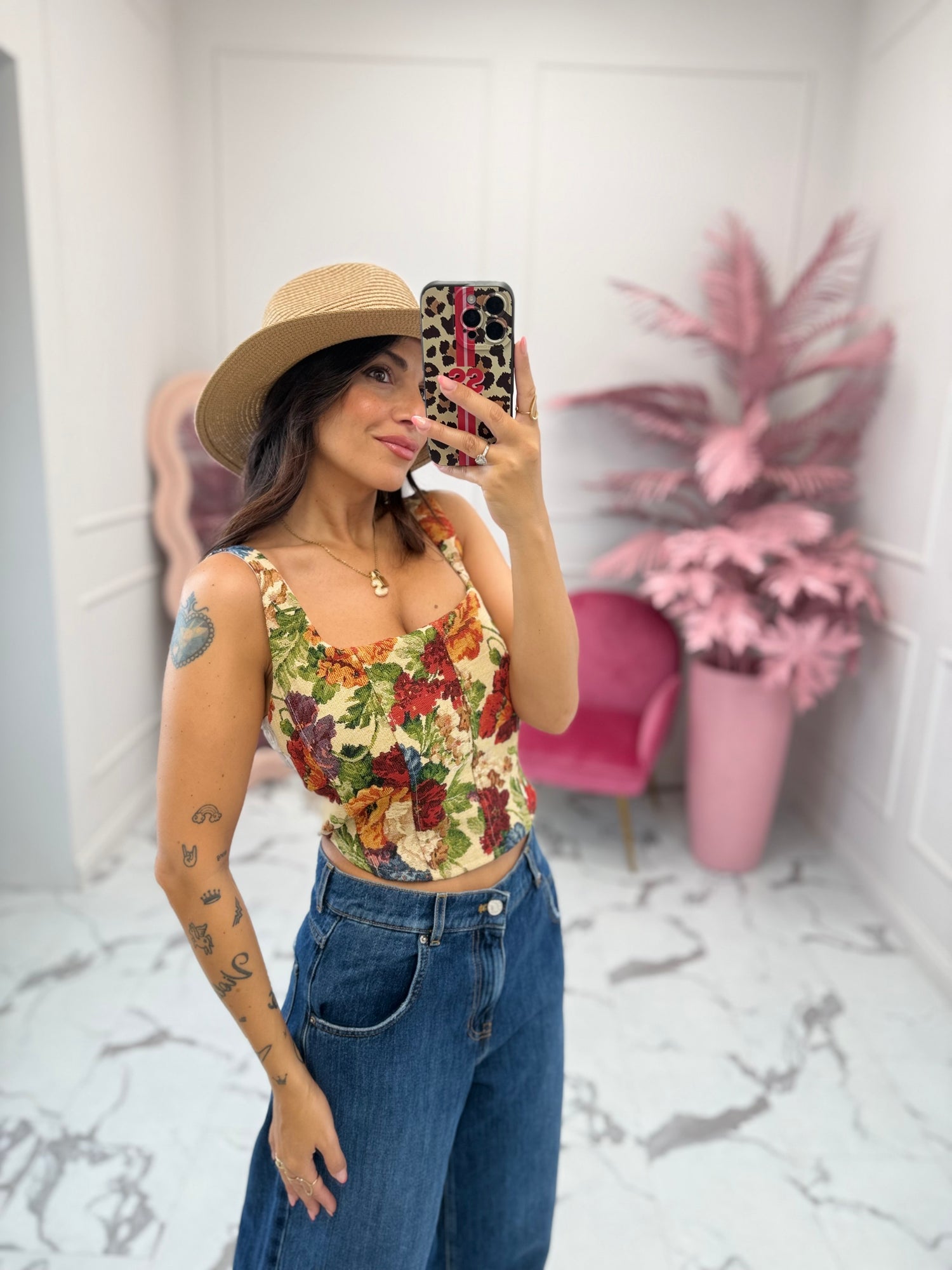 Top corpetto “Gobelin” LIP