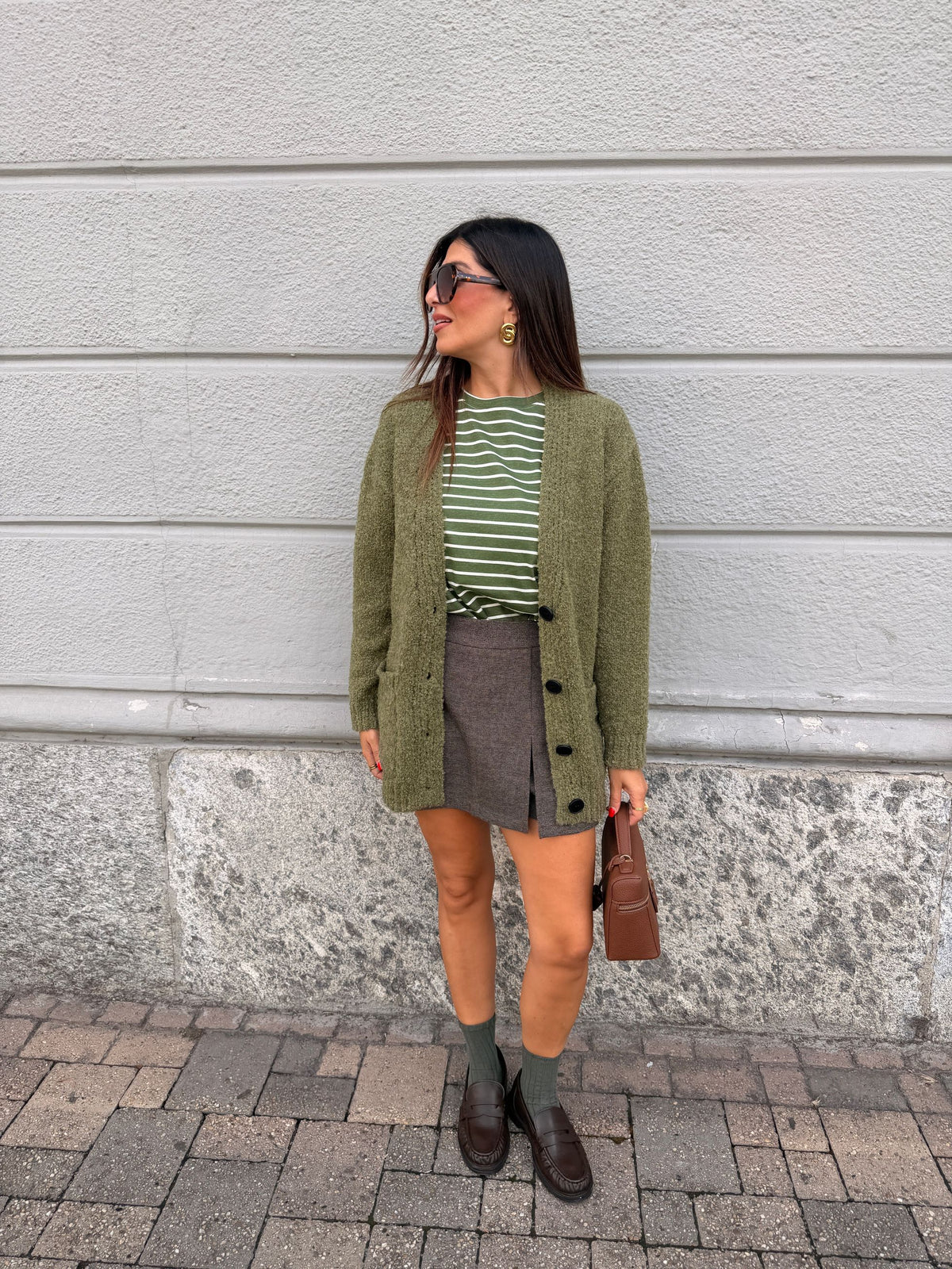 Cardigan lungo in maglia COMPANIA FANTASTICA