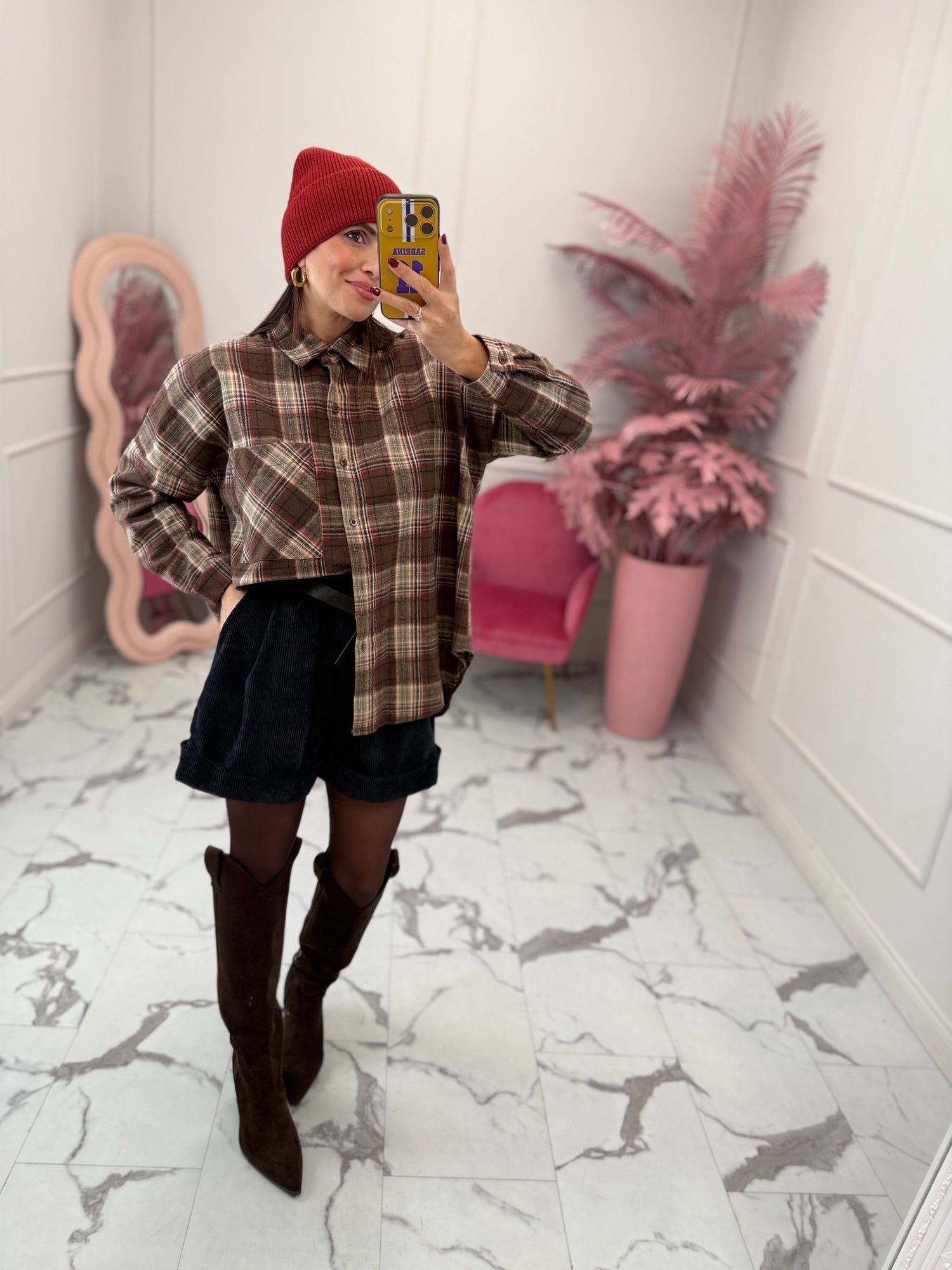 Shorts velluto costine LIP