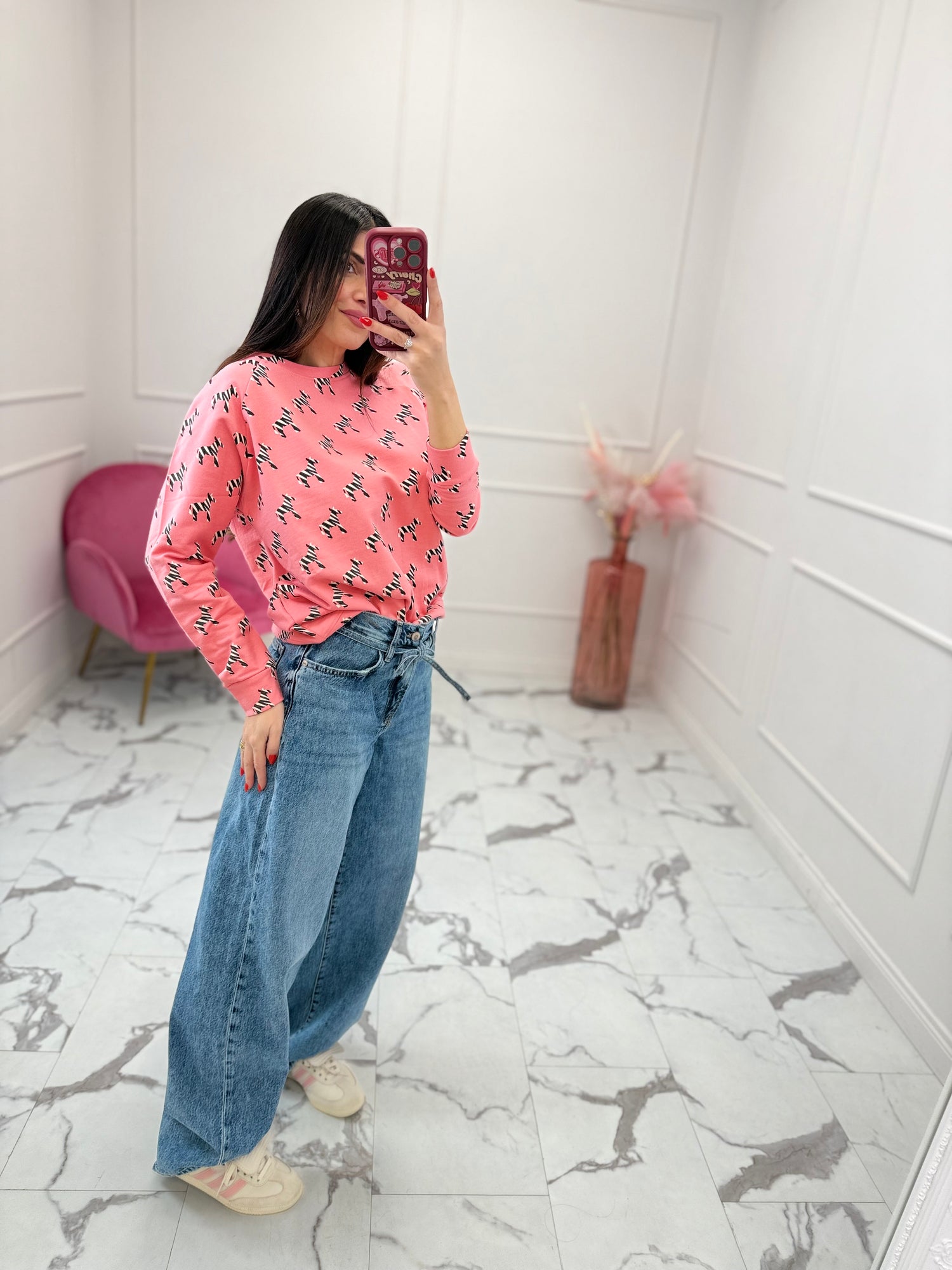 Jeans con cintura “Gianna” ONLY
