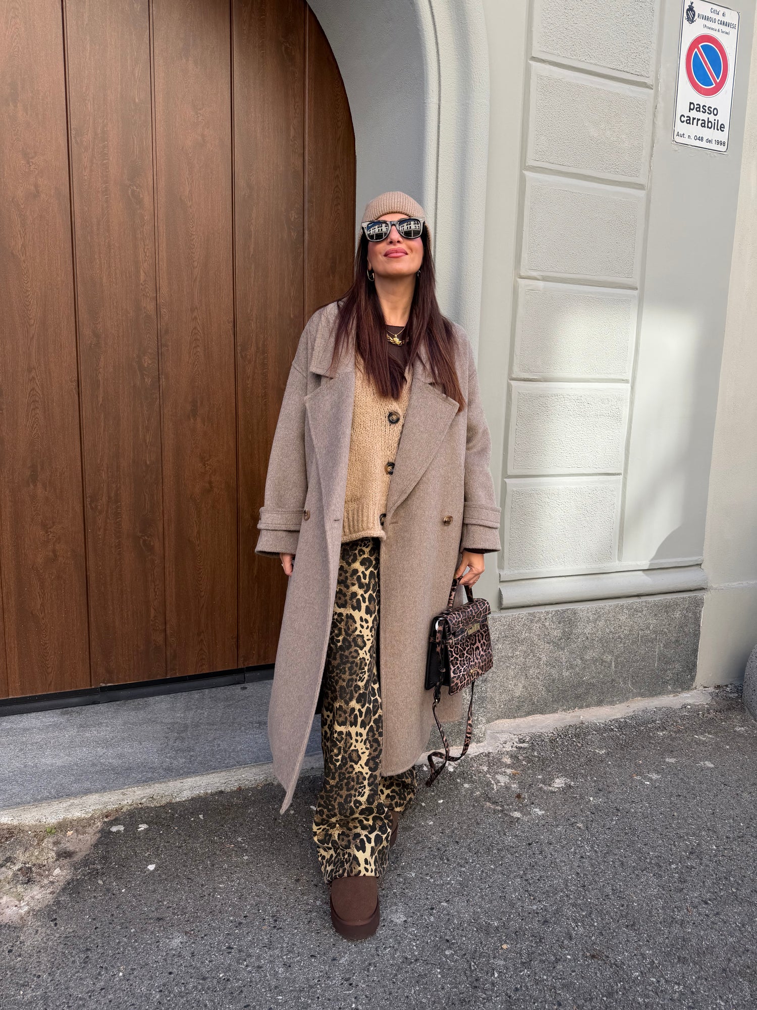 Cappotto lungo over “Wool” VICOLO