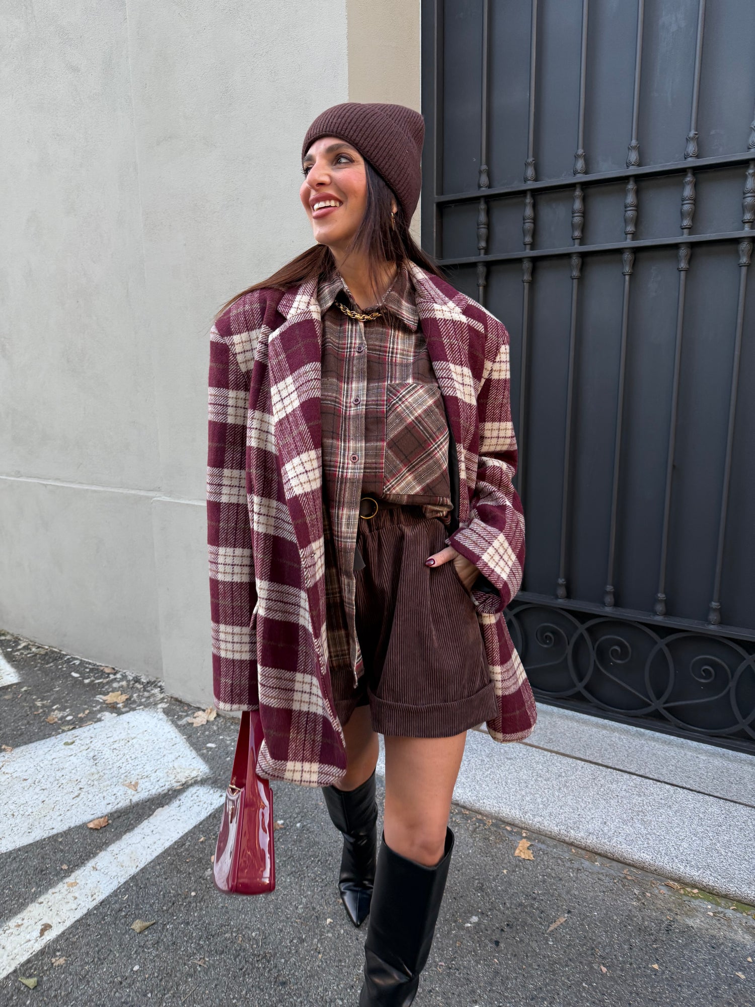 Shorts velluto costine LIP