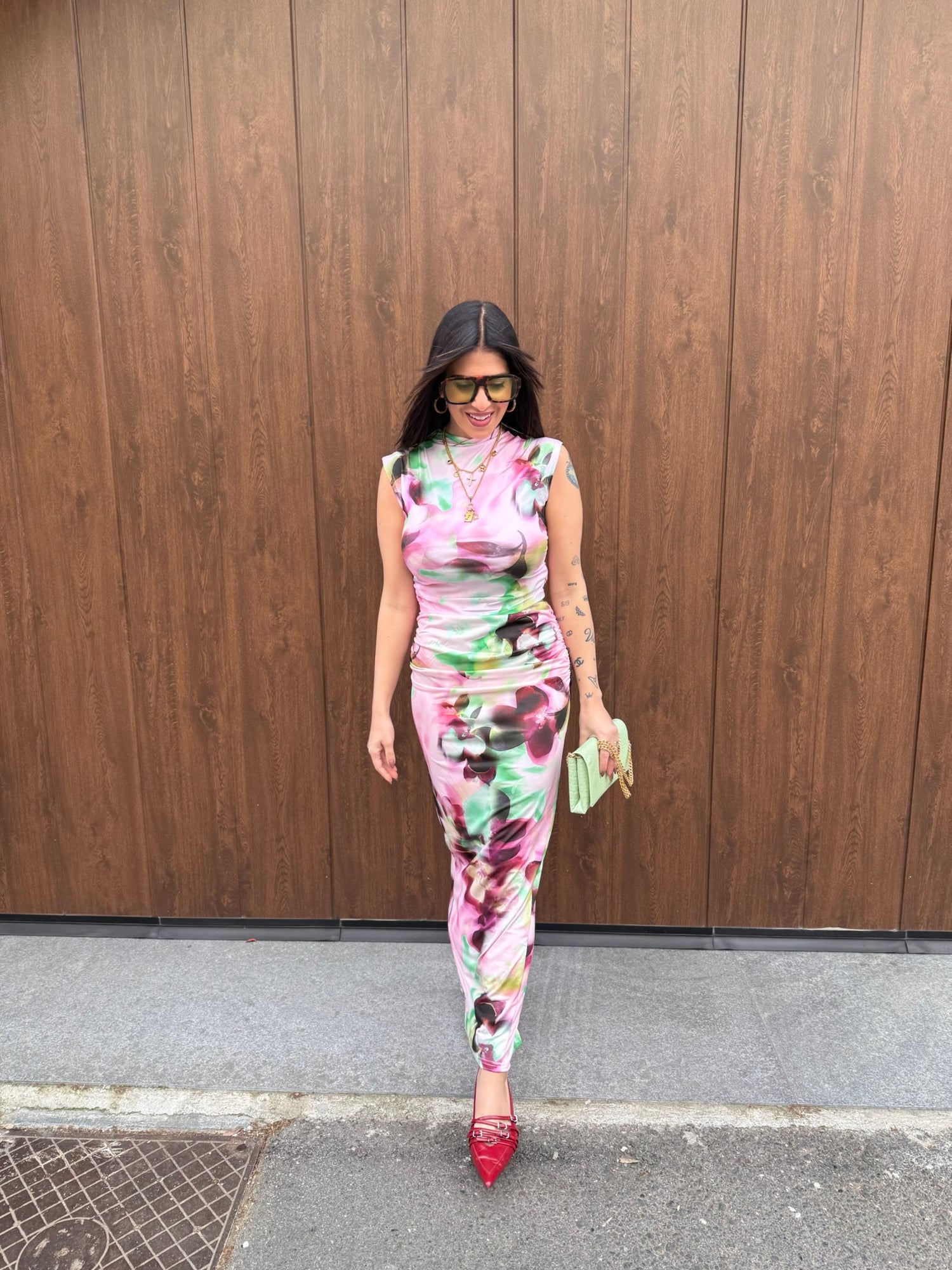 Gonna lunga “Floral” GLAMOROUS