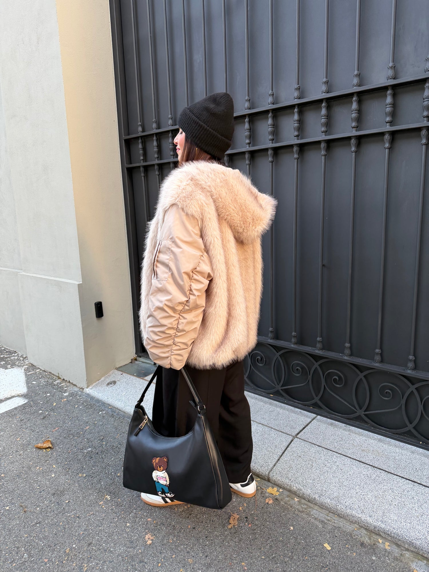 Piumino combinato eco pelliccia VICOLO