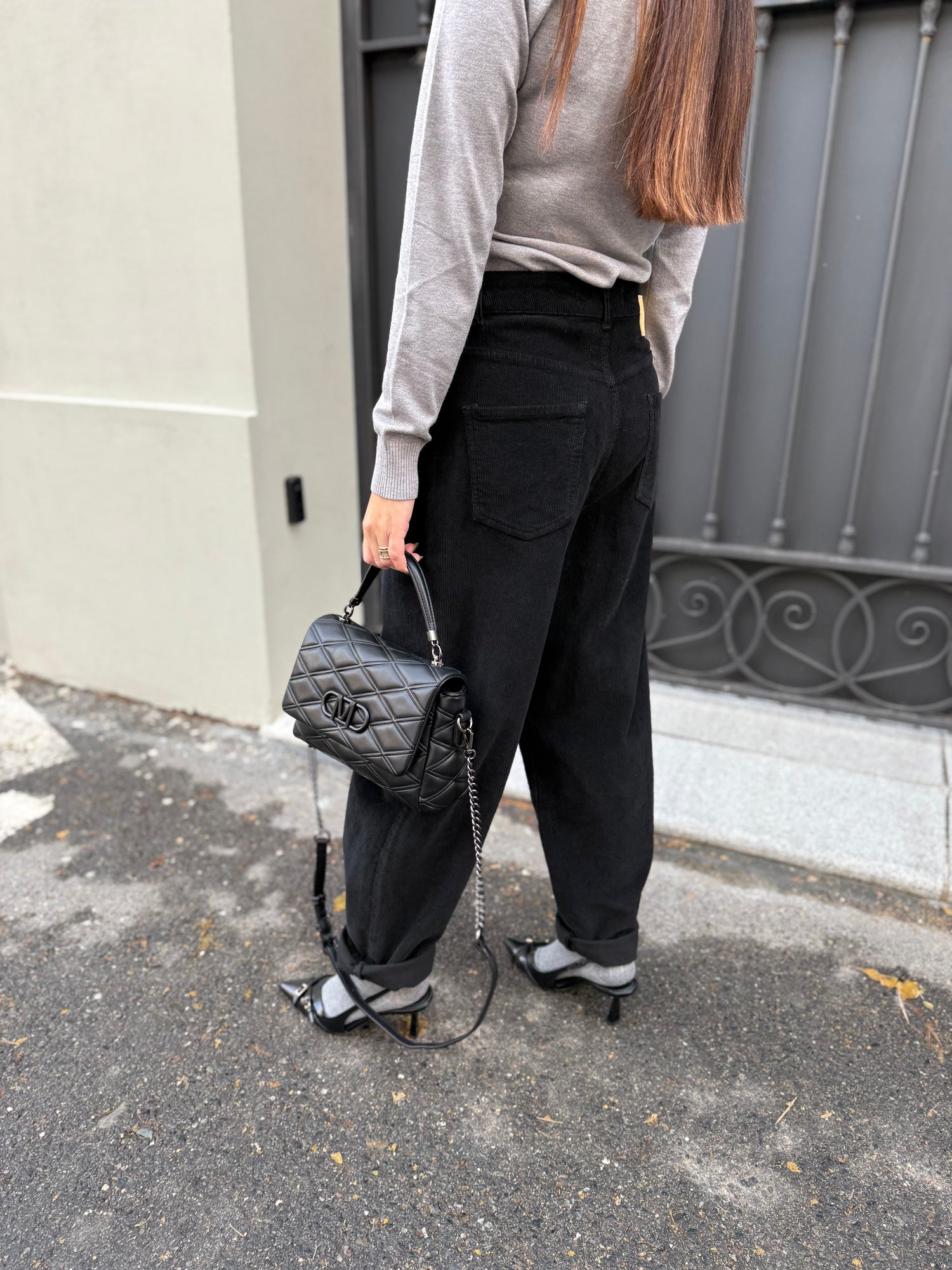 Pantalone balloon velluto “Barbara” HAVE ONE