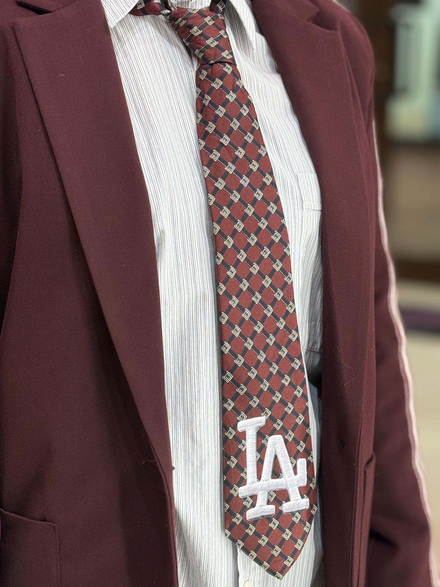 Cravatta vintage “LA” LIP