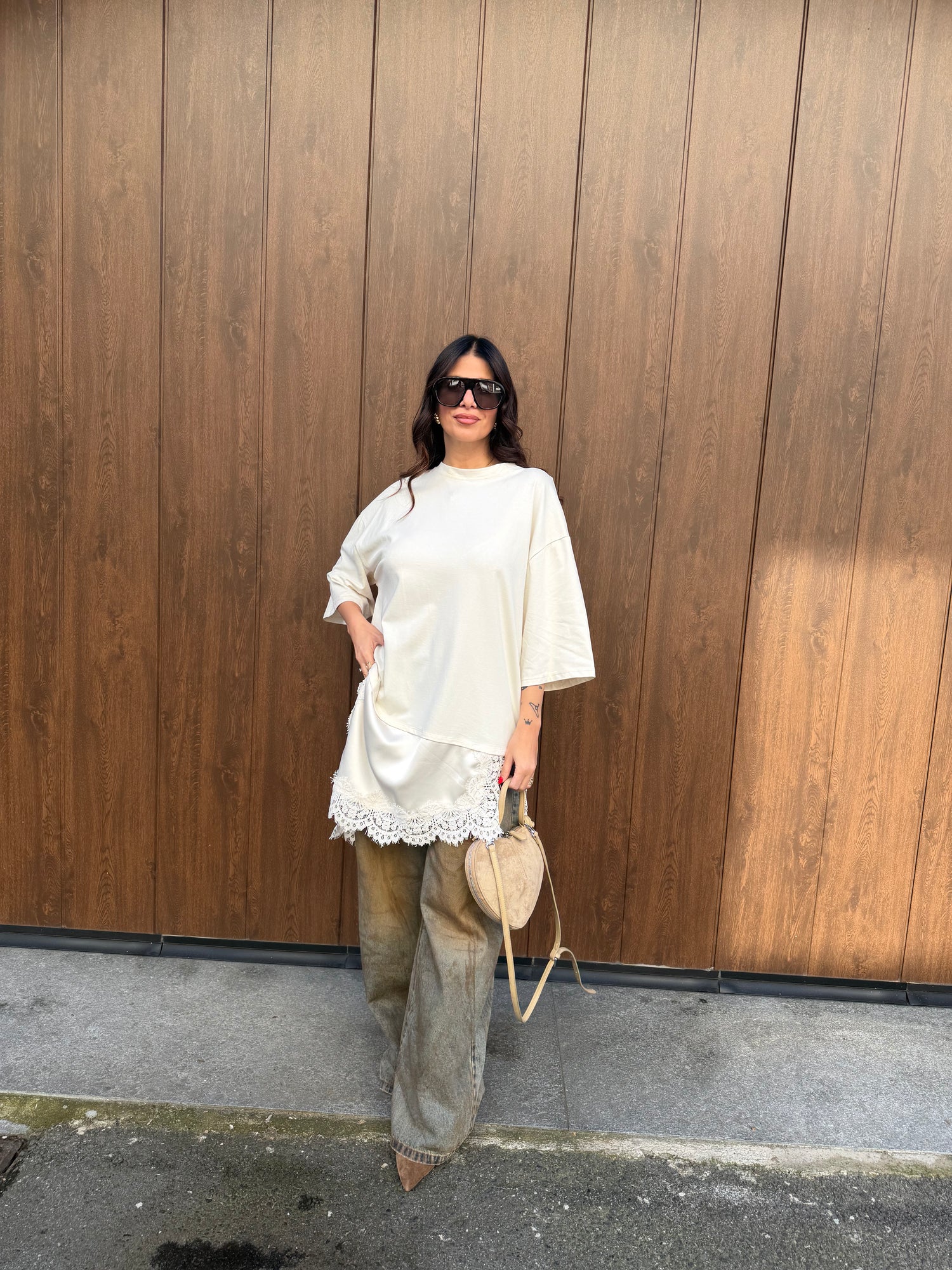 T-shirt combinata “Nathalie” LIP