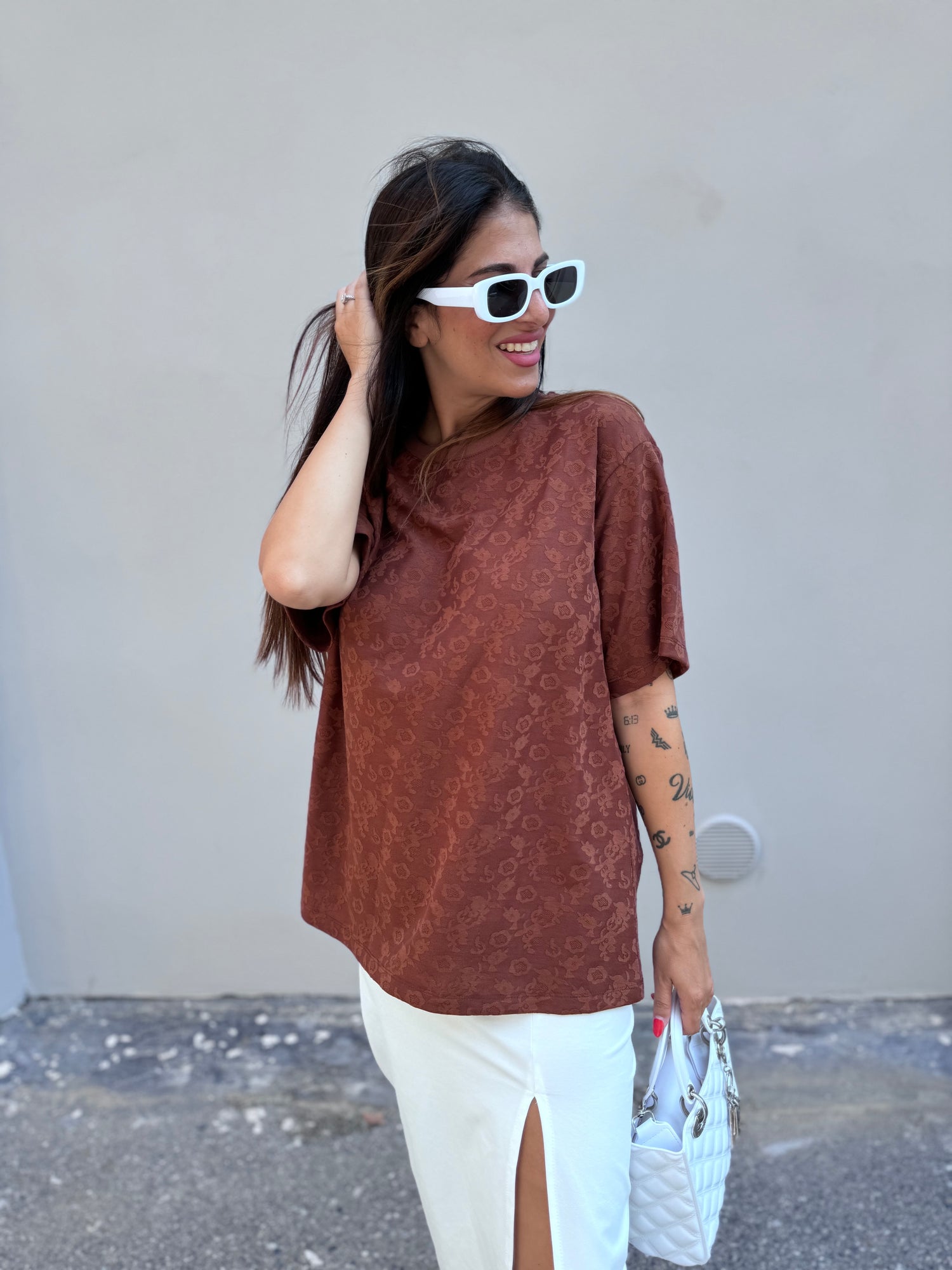 T-shirt over “Alissa” LUMINA