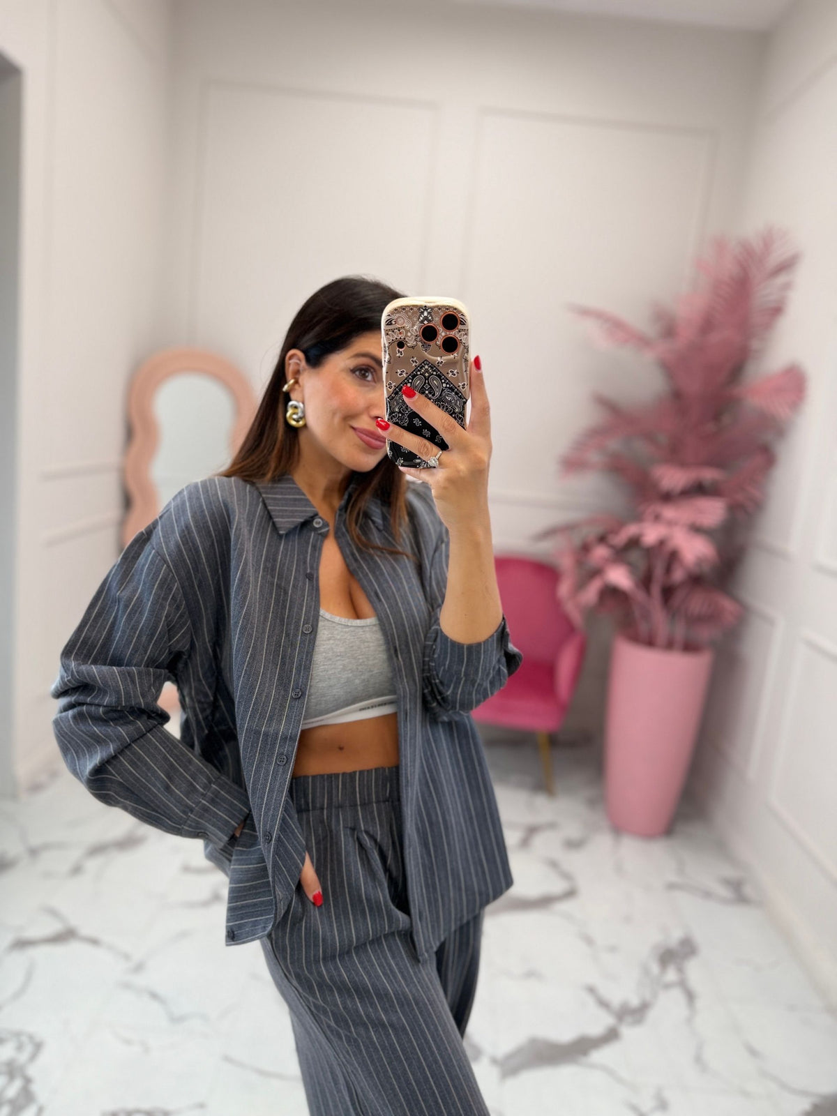 Camicia gessata COMPANIA FANTASTICA