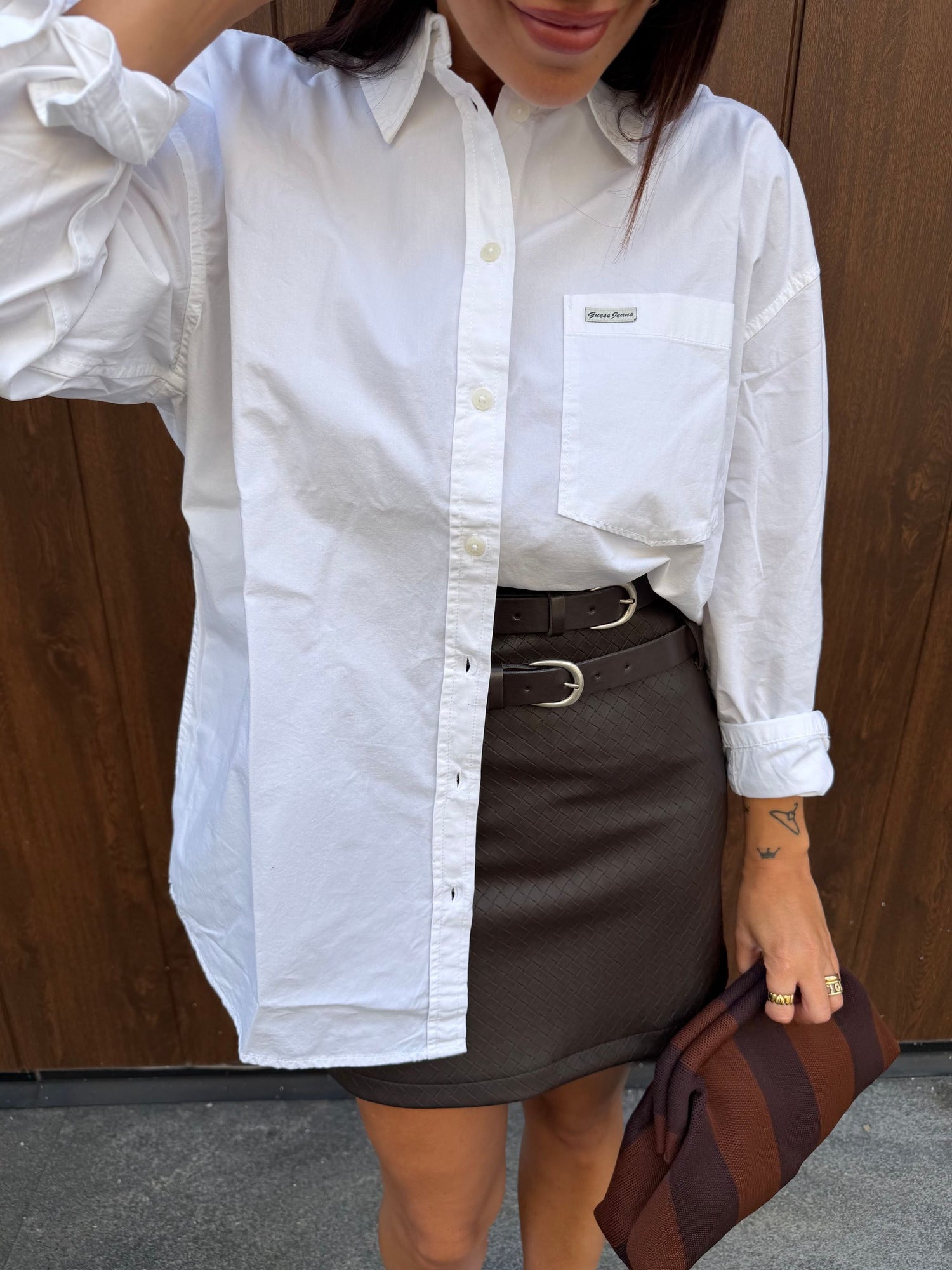 Camicia over basic GUESS JEANS