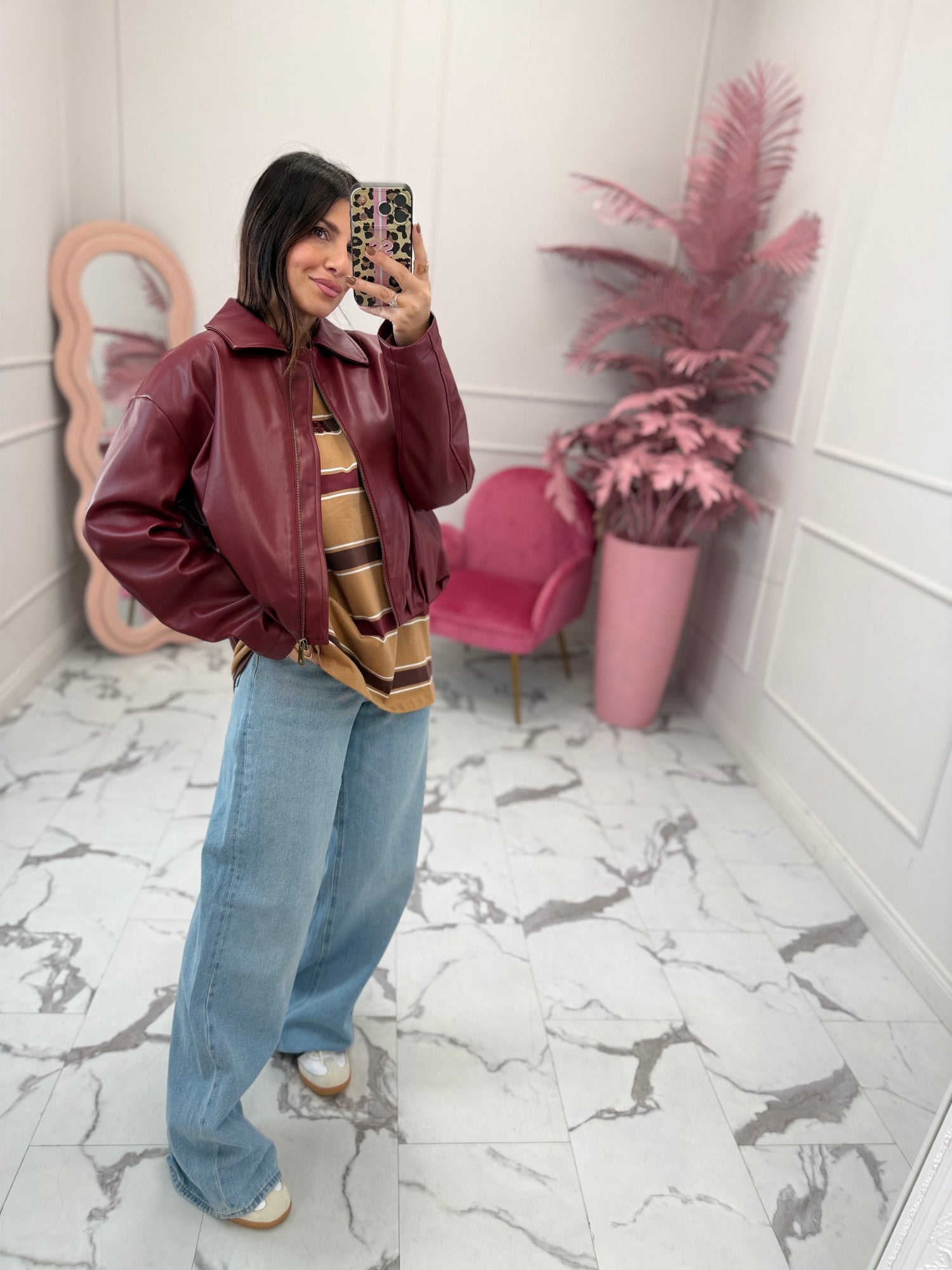 Bomber ecopelle “Mary” LIP