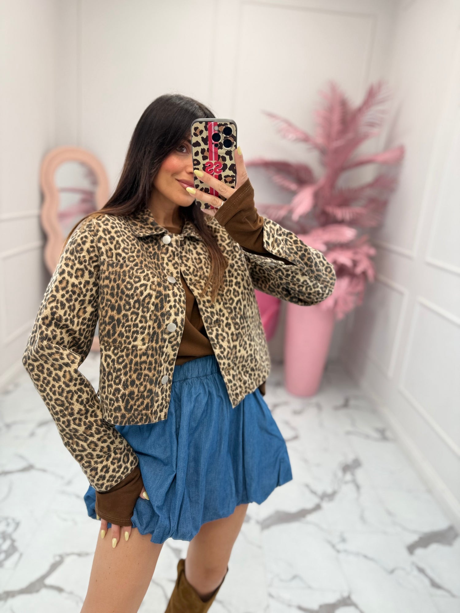 Giacca crop “Naomi” ONLY
