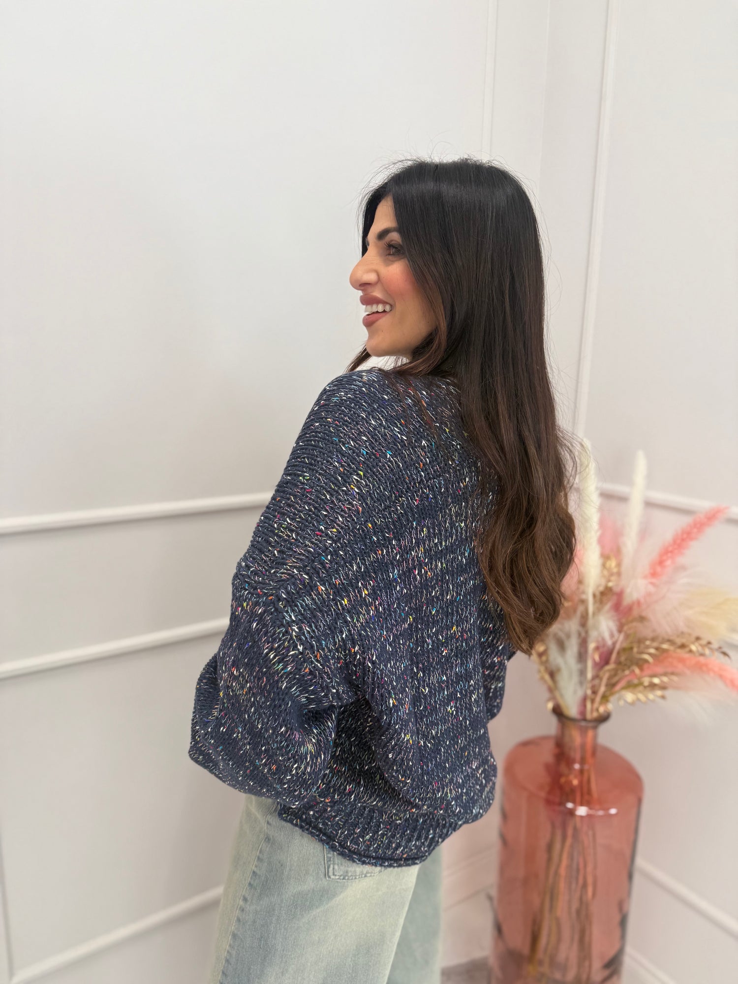 Cardigan in maglia “Rainbow” HAVE ONE