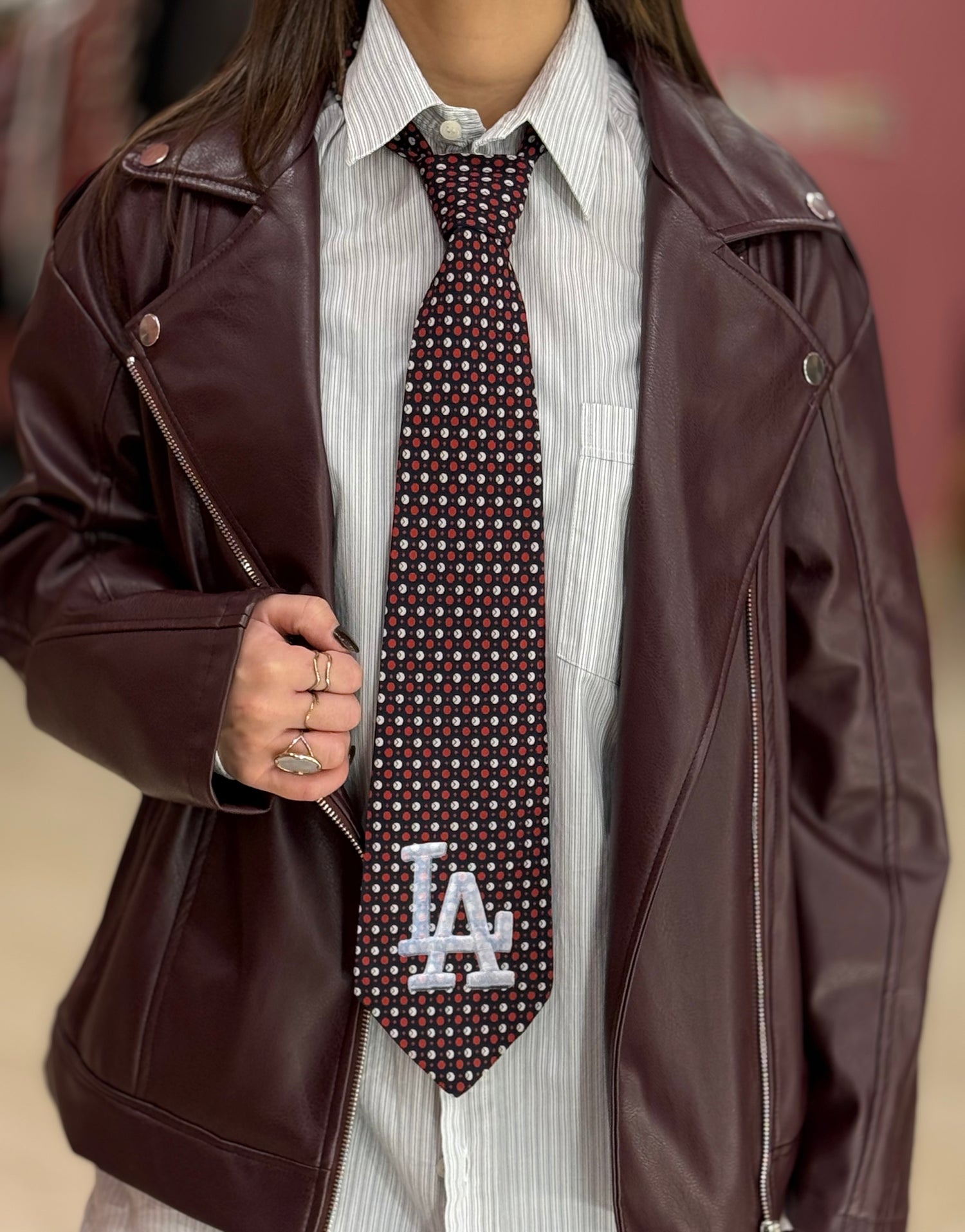 Cravatta vintage “LA” LIP