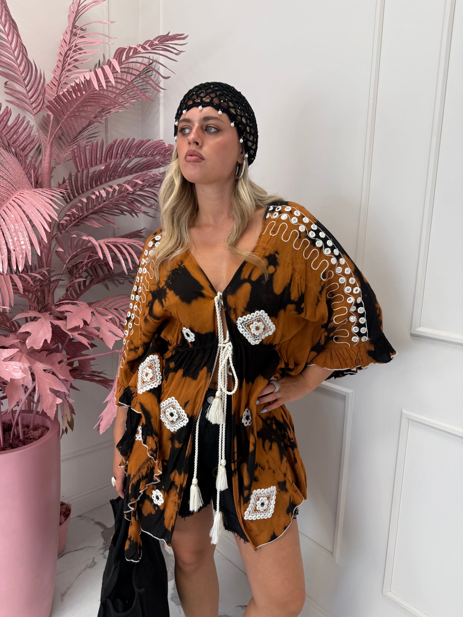 Poncho copricostume  “Tie&dye” LIP