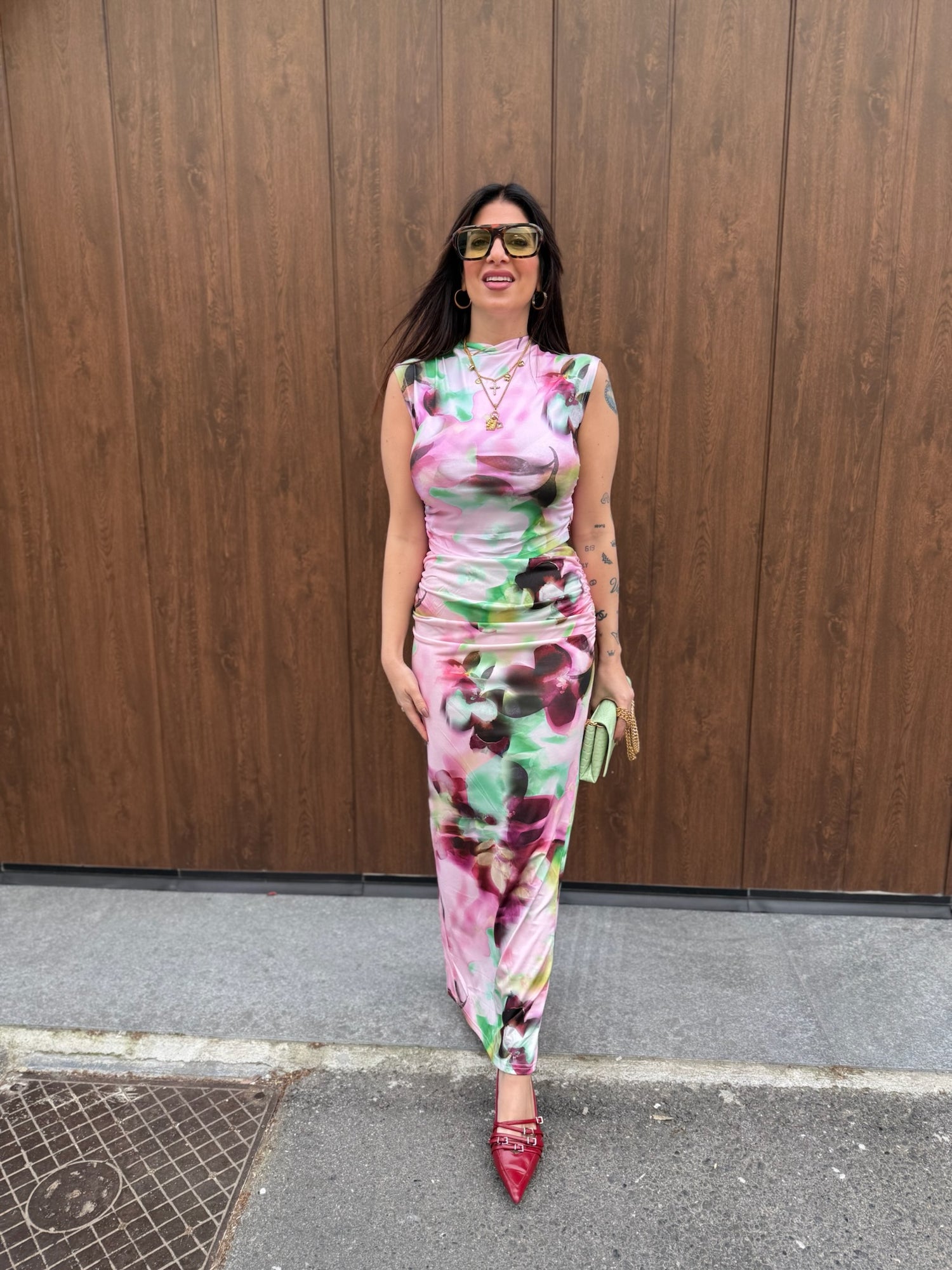 Gonna lunga “Floral” GLAMOROUS
