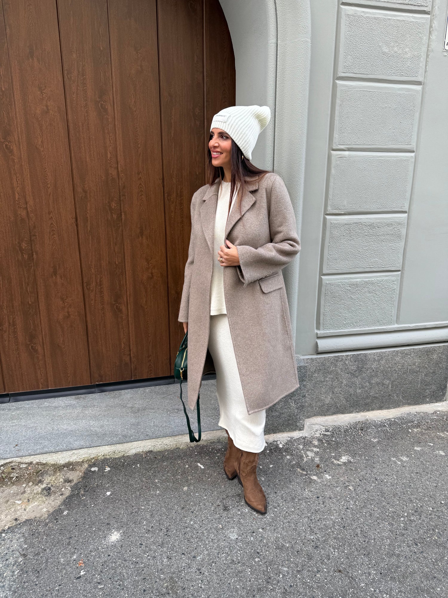 Cappotto Slim in lana VICOLO