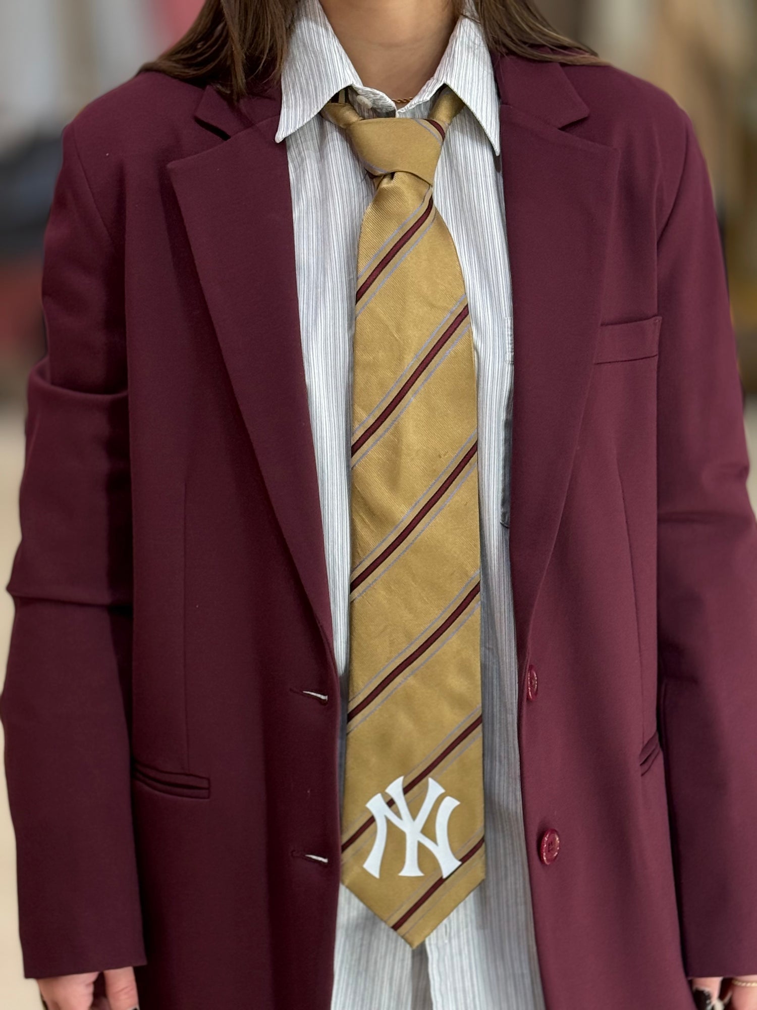 Cravatta vintage “NY” LIP