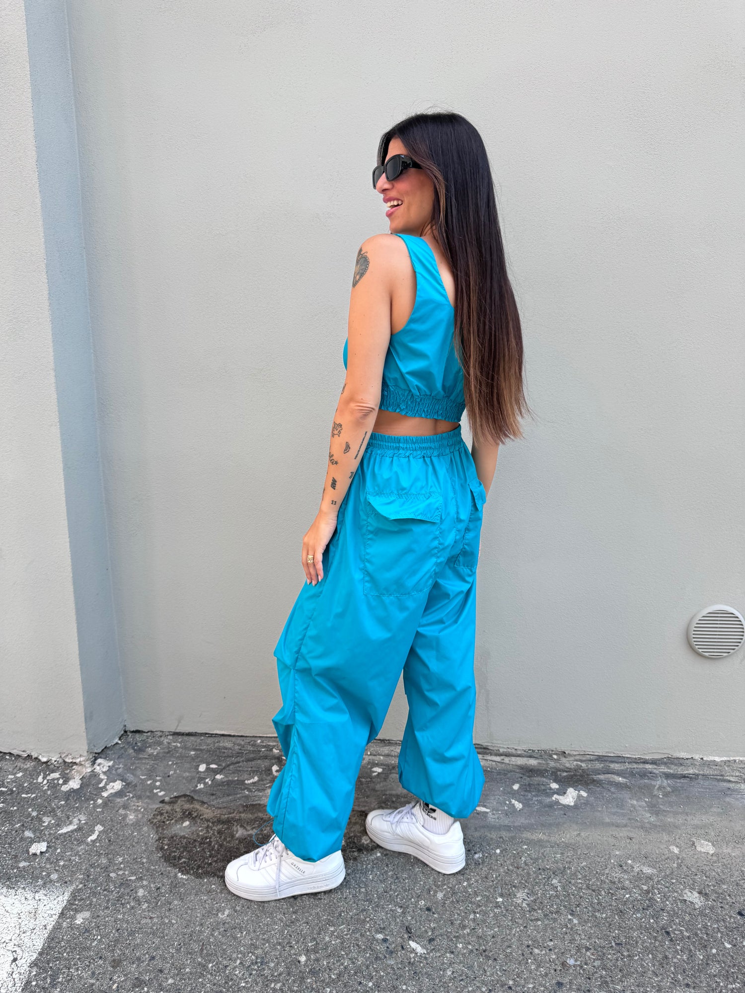 Pantalone parachute LUMINA