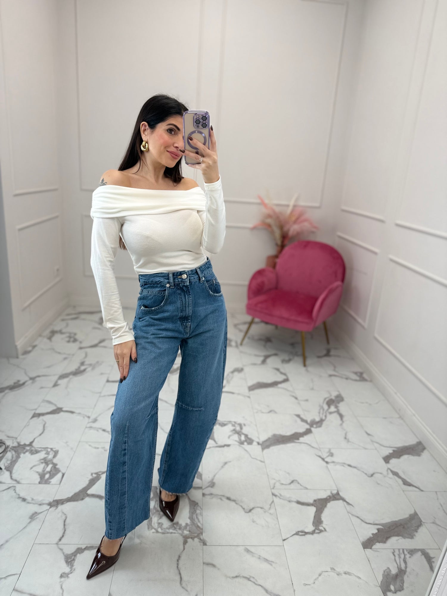 Jeans balloon “Barbara” HAVE ONE